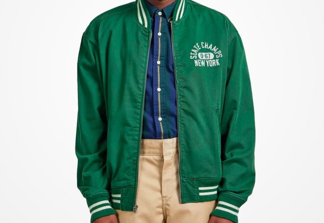 Polo Ralph Lauren Varsity Unlined Bomber Jacket Size US XXL / EU 58 / 5 - 5 Thumbnail