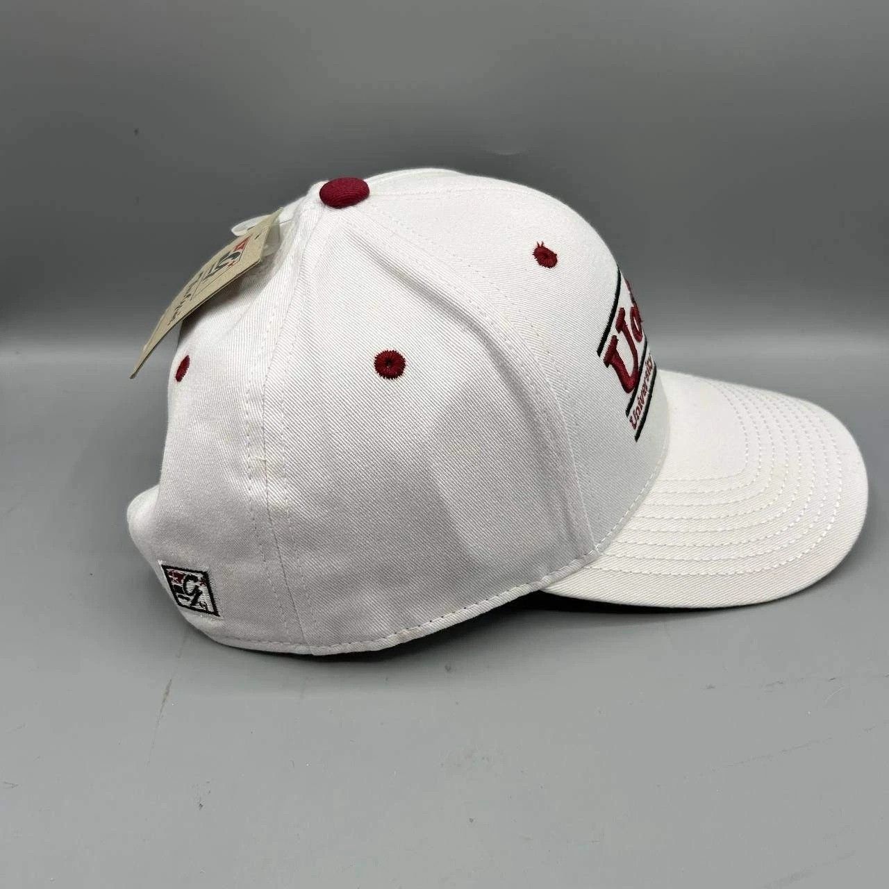 The Game South Carolina Gamecocks Hat Men White Red Snap Back Cotton Size ONE SIZE - 4 Thumbnail