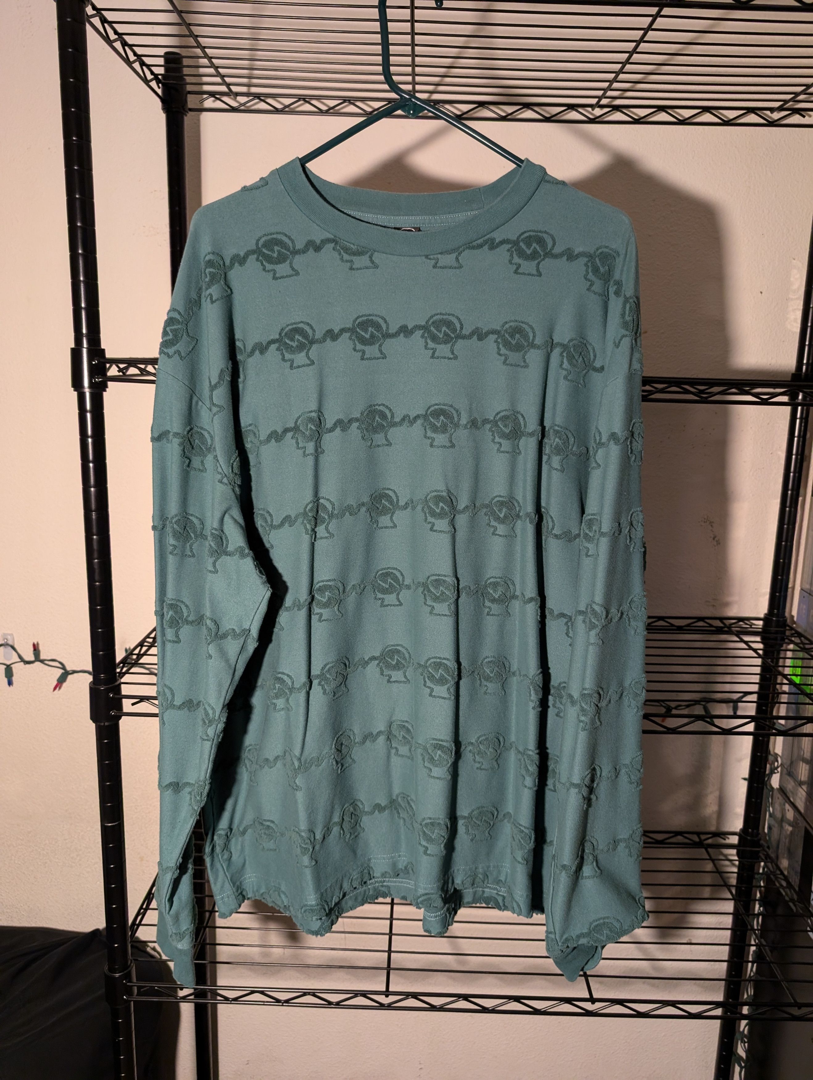 Brain Dead Brain Dead Running Head Long Sleeve T-Shirt Size US XL / EU 56 / 4 - 1 Thumbnail