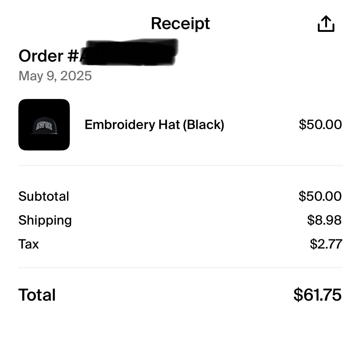 AWGE AWGE Embroidered Trucker Hat (Black) Size ONE SIZE - 7 Thumbnail