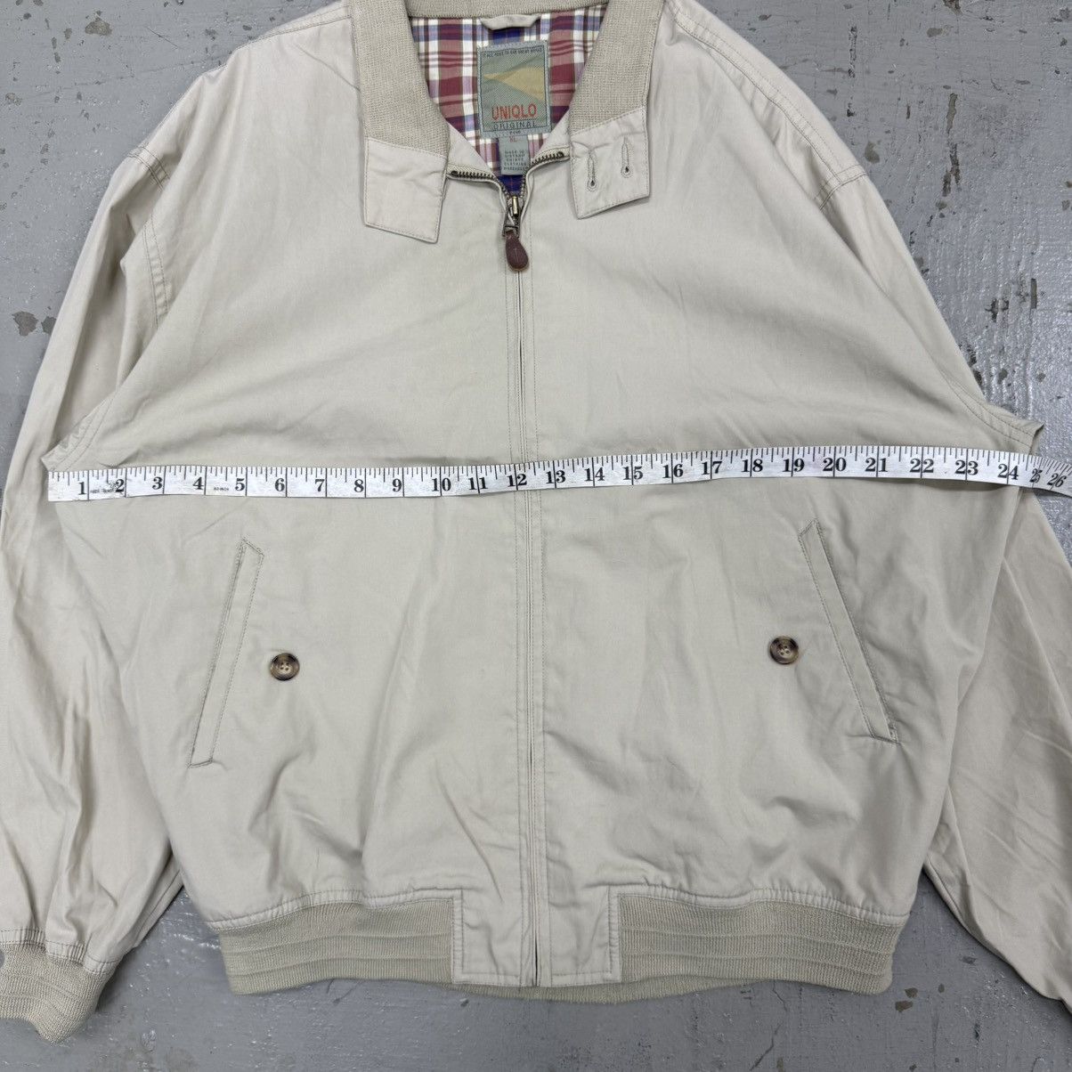 Japanese Brand Vintage Uniqlo Final Home Style Casual Stadium Jacket Size US XL / EU 56 / 4 - 4 Thumbnail