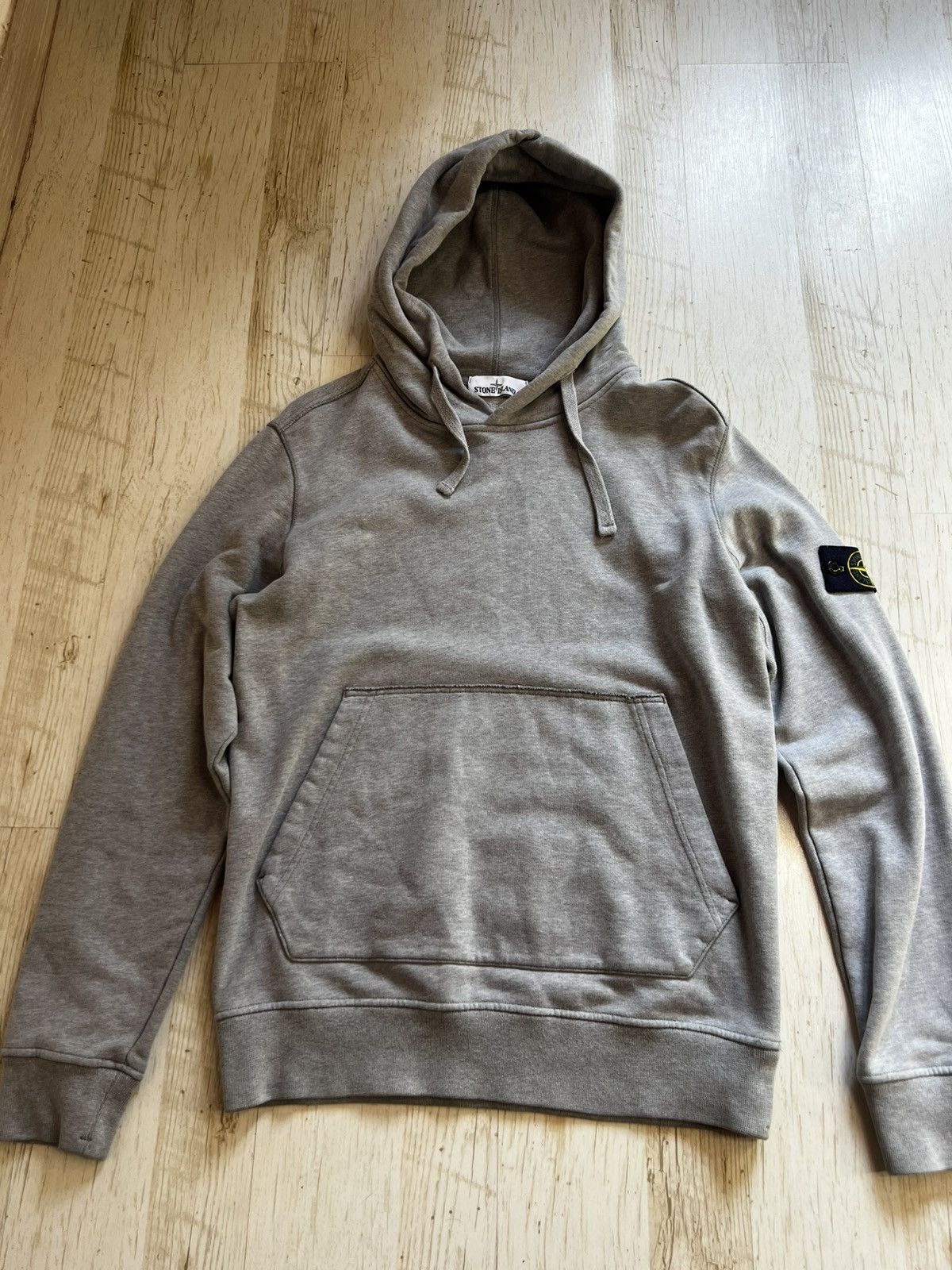 Stone Island Stone Island Grey Hoodie Size M Compass Patch Size US M / EU 48-50 / 2 - 6 Thumbnail