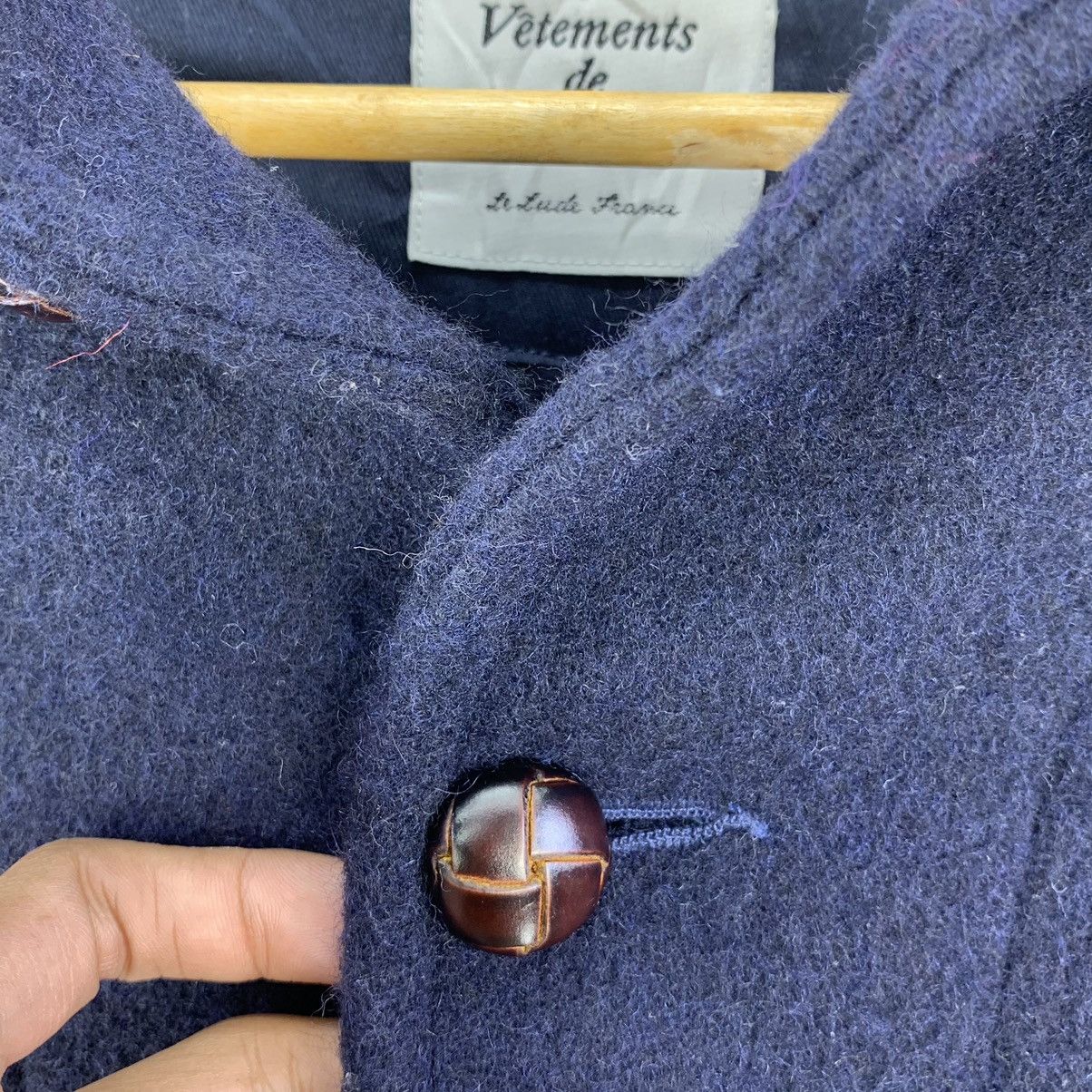 Danton Danton Vetement de Travail Japan Button Up Wool Jacket Size US S / EU 44-46 / 1 - 8 Thumbnail
