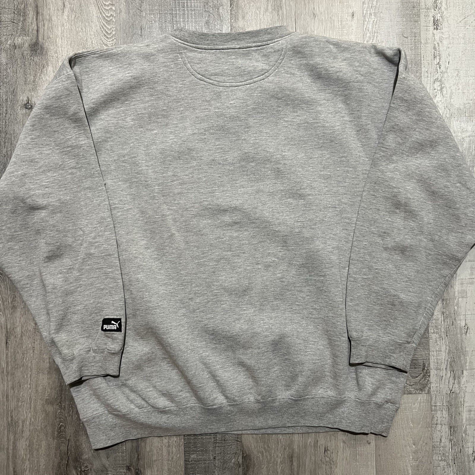 Puma VTG Michigan State Spartans Puma Grey 90s College Sweatshirt Size US XXL / EU 58 / 5 - 3 Thumbnail