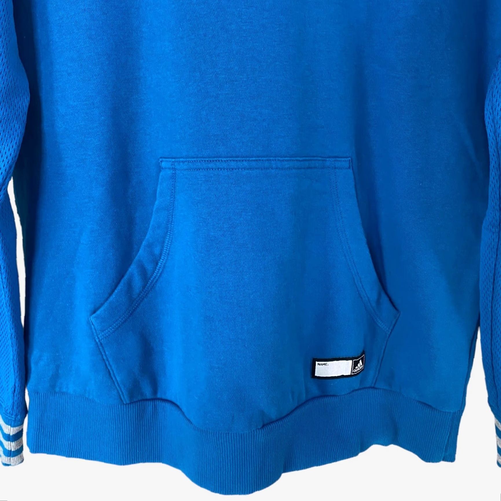 Adidas Adidas Hoodie Sweatshirt Womens Medium Blue Long Sleeve Athleisure Wear Size M / US 6-8 / IT 42-44 - 7 Thumbnail