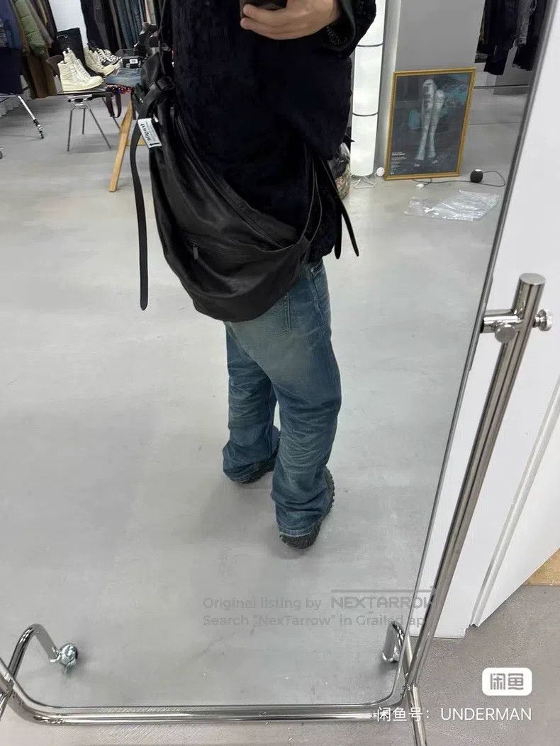Yohji Yamamoto Yohji Yamamoto Double Strap Wandering Dumpling Bag Size ONE SIZE - 4 Thumbnail