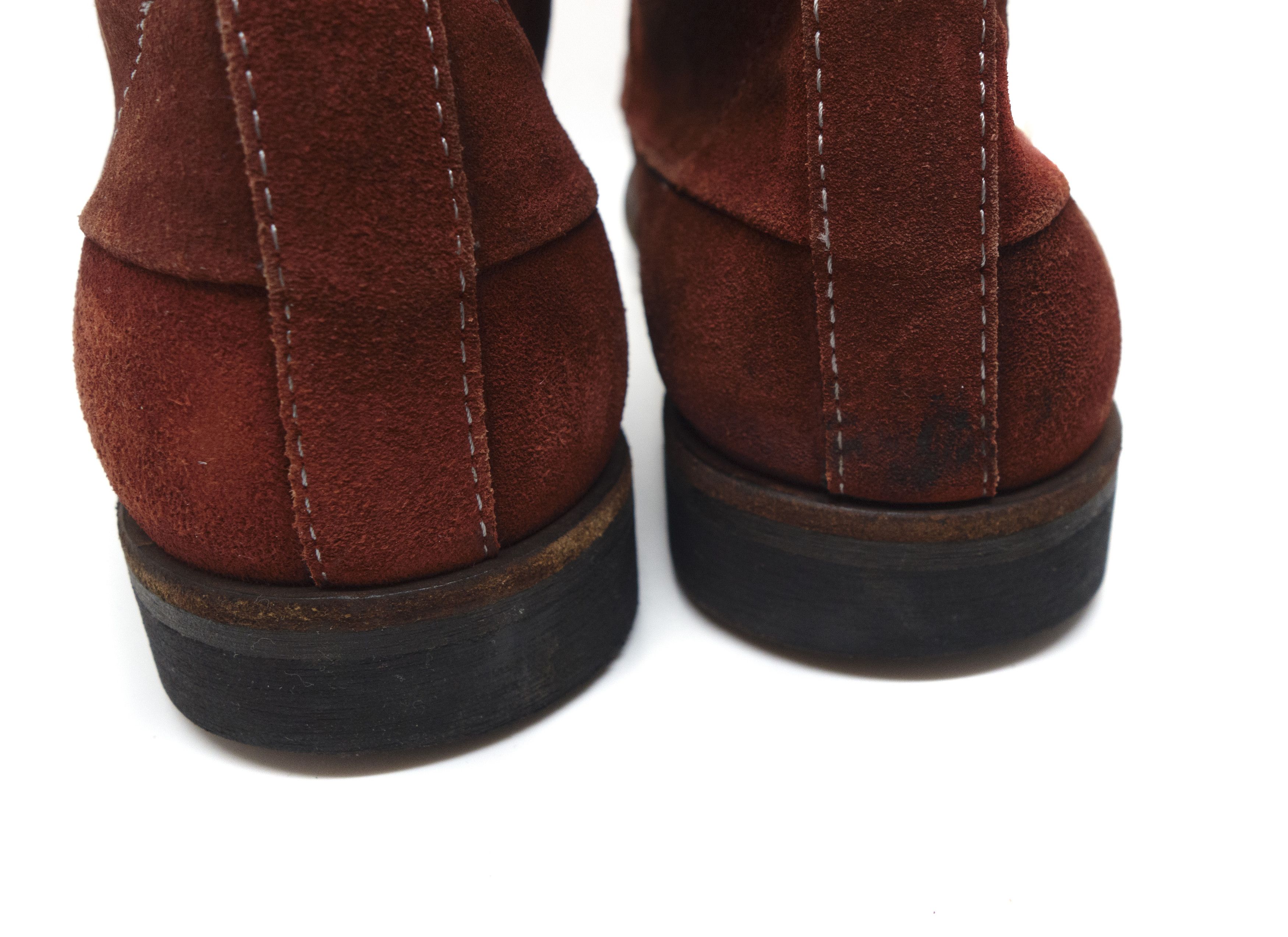 Floris van Bommel 00S Suede Boots Vintage Size US 11 / EU 44 - 5 Thumbnail