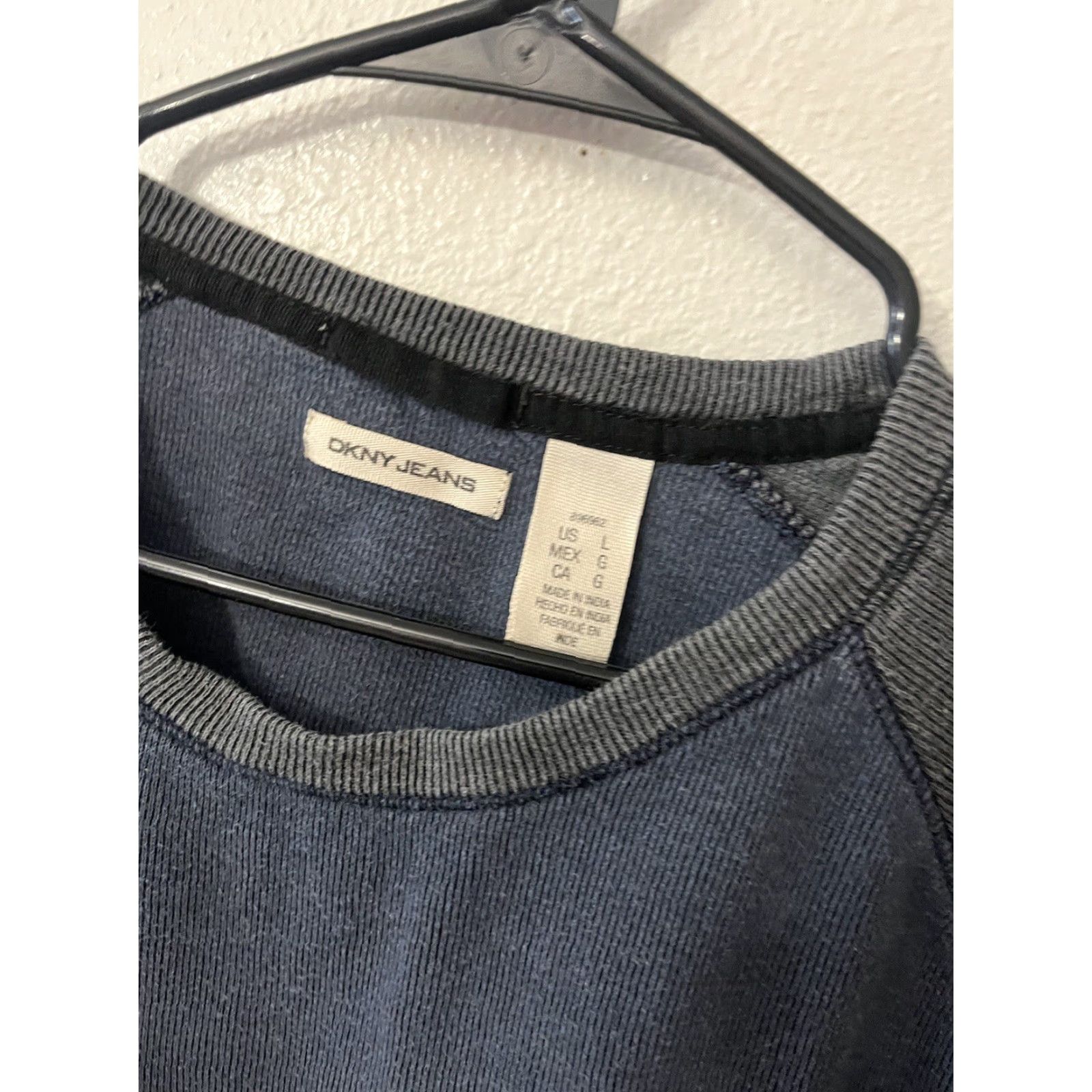 DKNY DKNY Jeans Mens Long Sleeve Pullover Sweater Size Large Size US L / EU 52-54 / 3 - 3 Thumbnail
