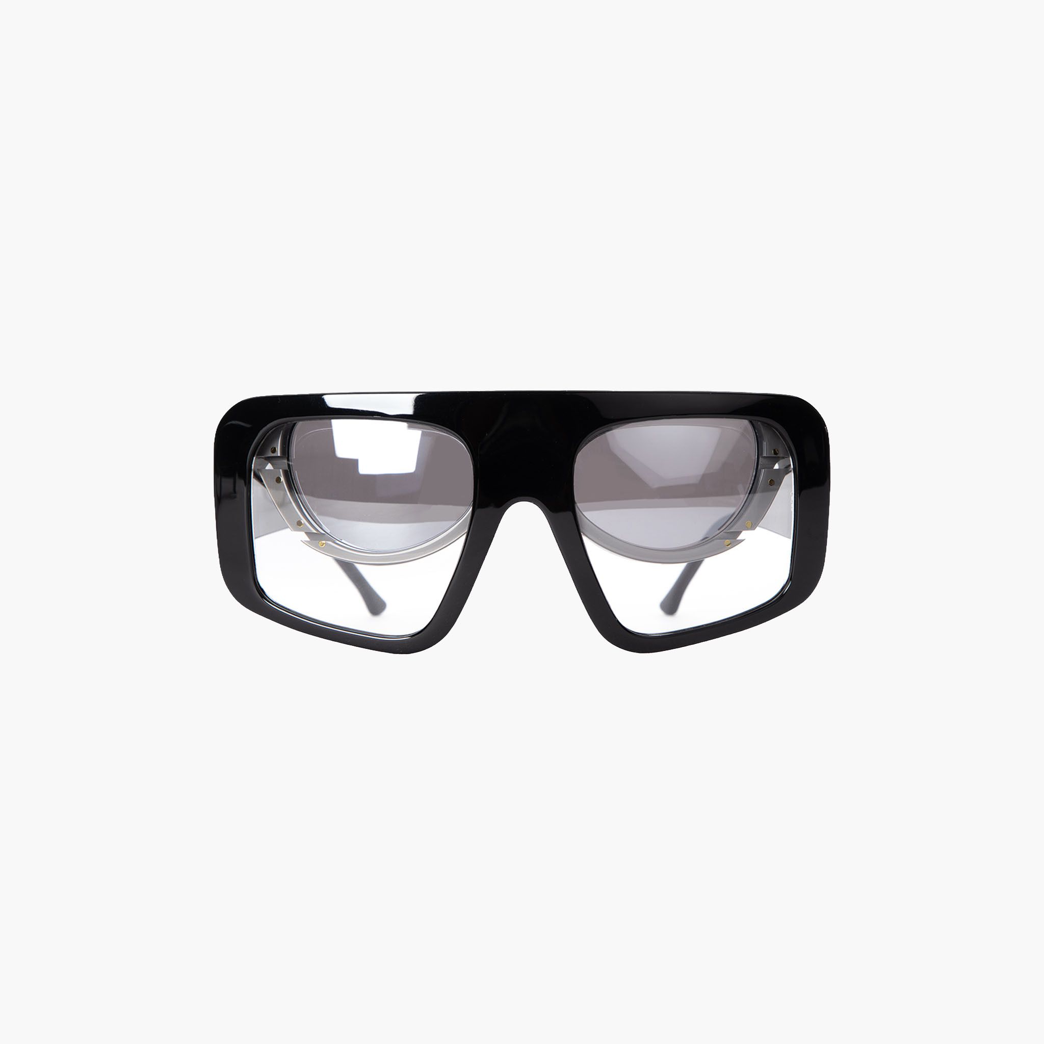 Luar LUAR DOUBLE EYEWEAR - BLACK/GREY SUNGLASSES Size ONE SIZE - 2 Thumbnail