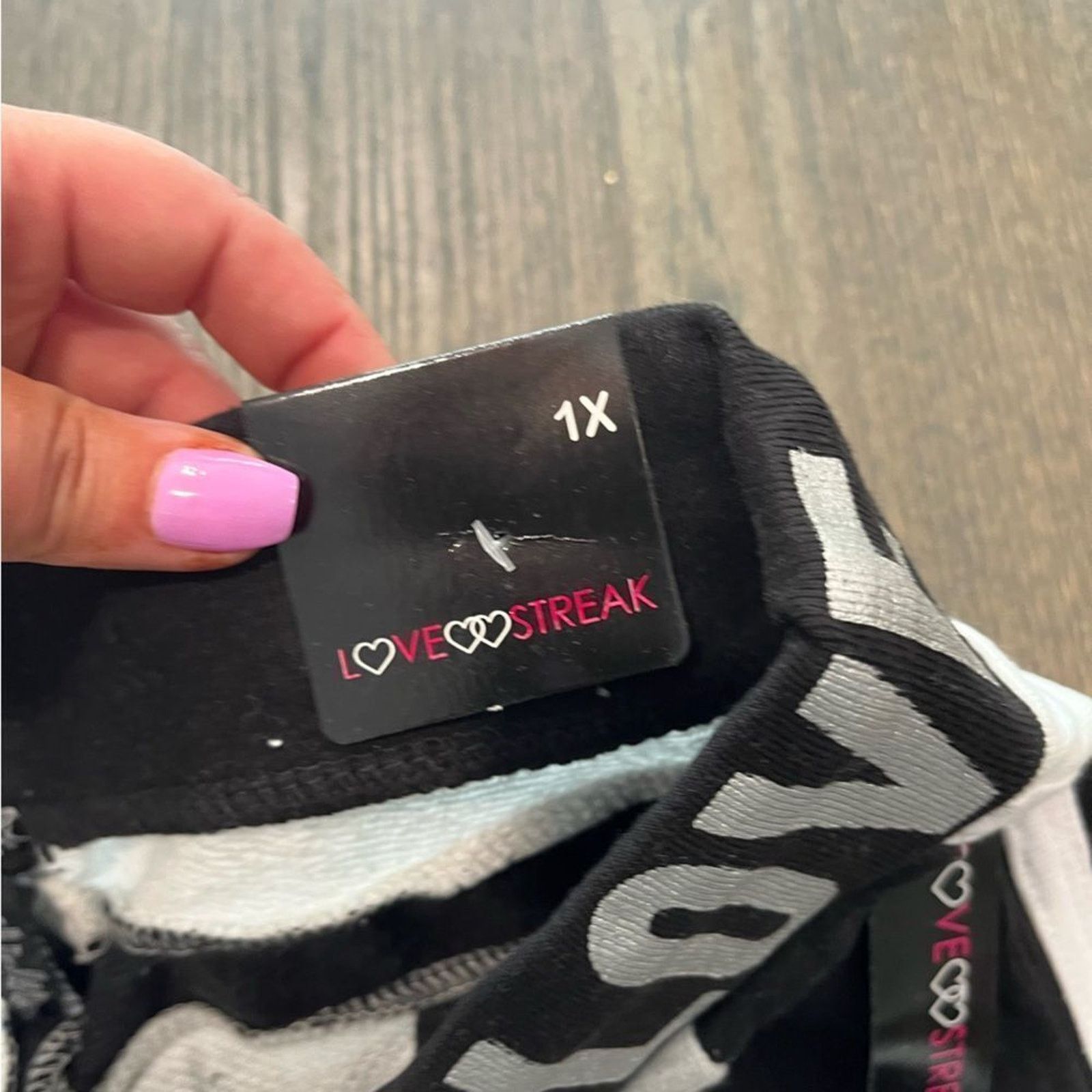 Vintage NWT Love Streak Womens Cotton Track Gym Shorts Size 1X Size 36" / US 14 / IT 50 - 3 Thumbnail