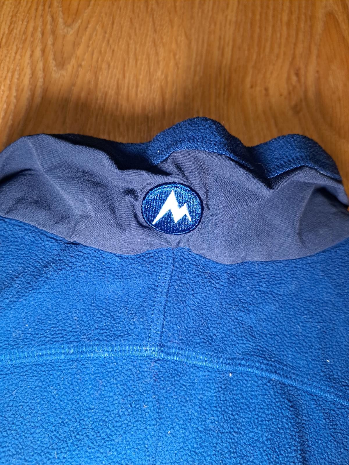 Marmot Marmot Fleece Vest Mens Large Blue Full Zip Polartec Size US L / EU 52-54 / 3 - 8 Thumbnail