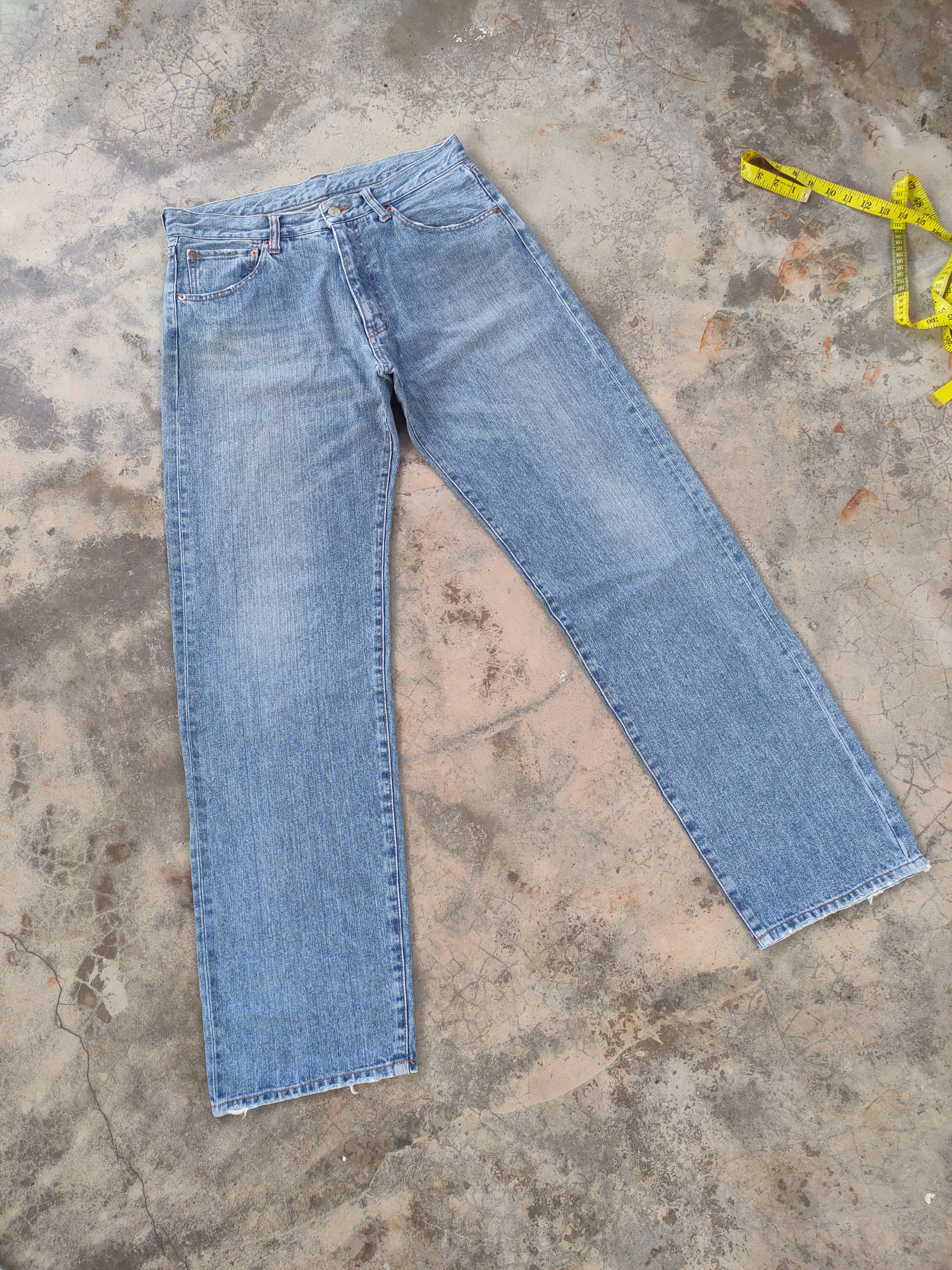 Japanese Brand W33 VINTAGE JAPANESE FAMOCK FADED JEANS DENIM PANTS Size US 33 - 2 Thumbnail