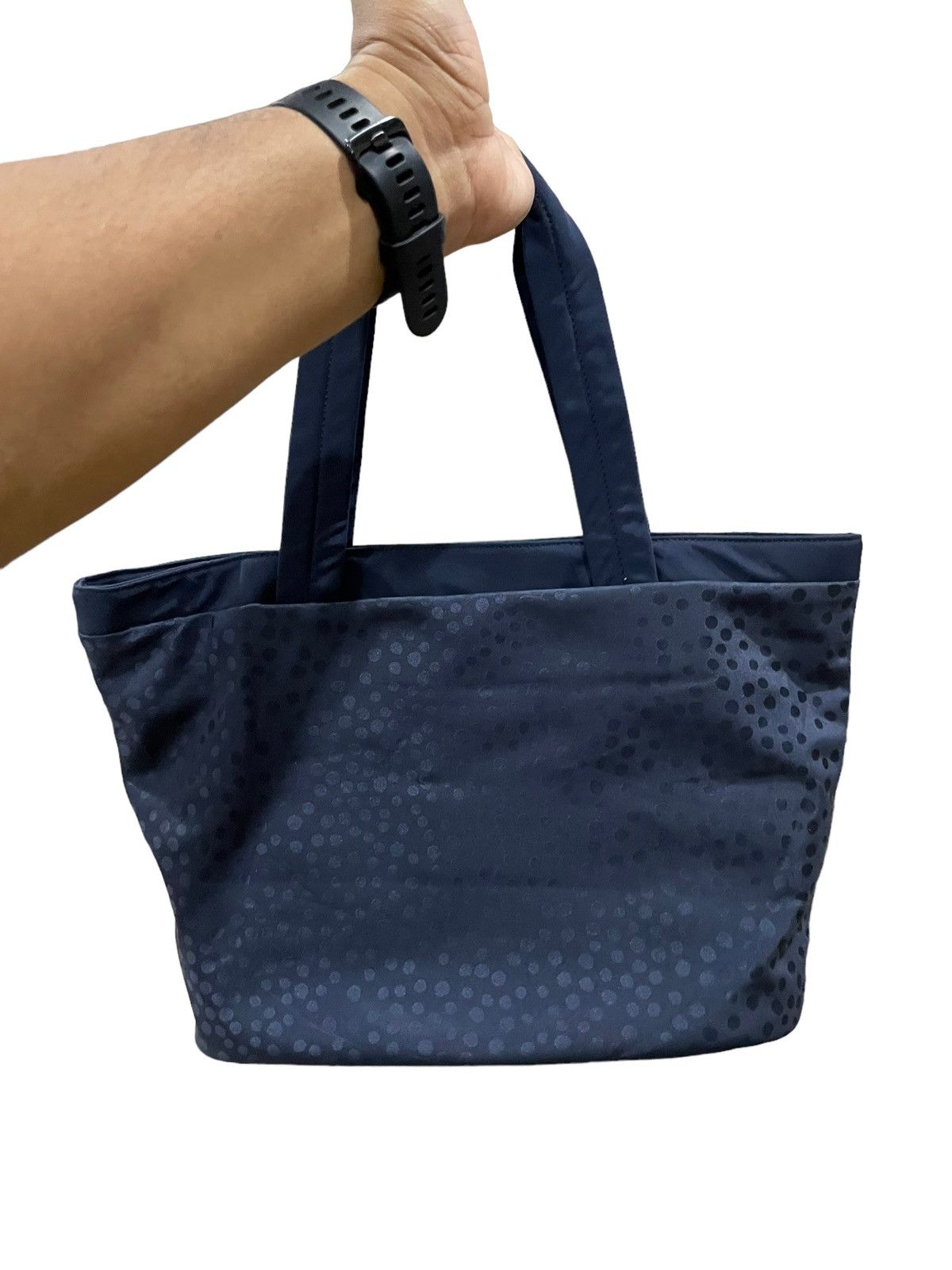 Designer × agnes b. Agnes B Polka Dots Shadow Nylon Shoulder Bags Size ONE SIZE - 5 Thumbnail