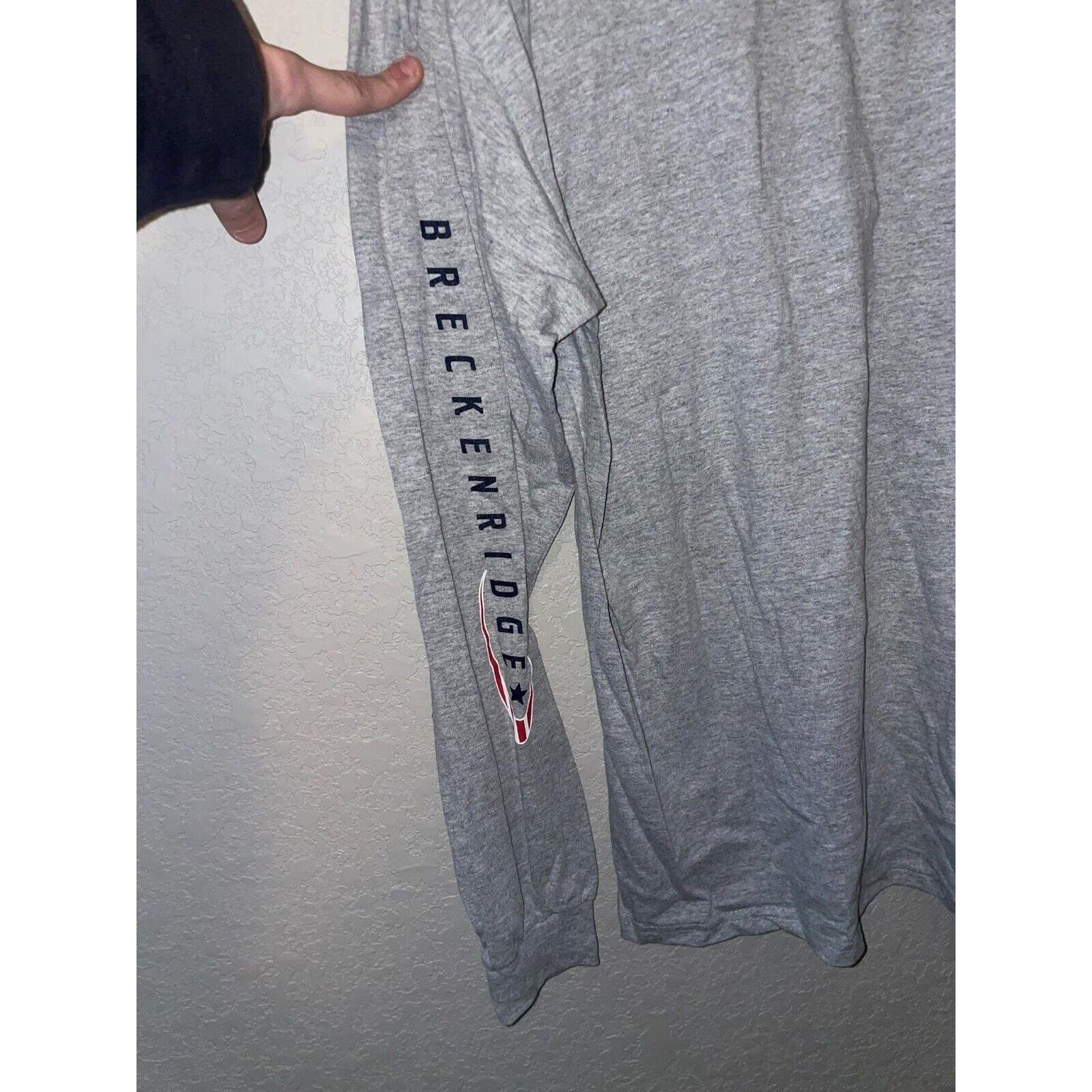 Anvil Vintage Skiing Long Sleeve Shirt Breckenridge Ski Tee 90s L Size US L / EU 52-54 / 3 - 5 Thumbnail