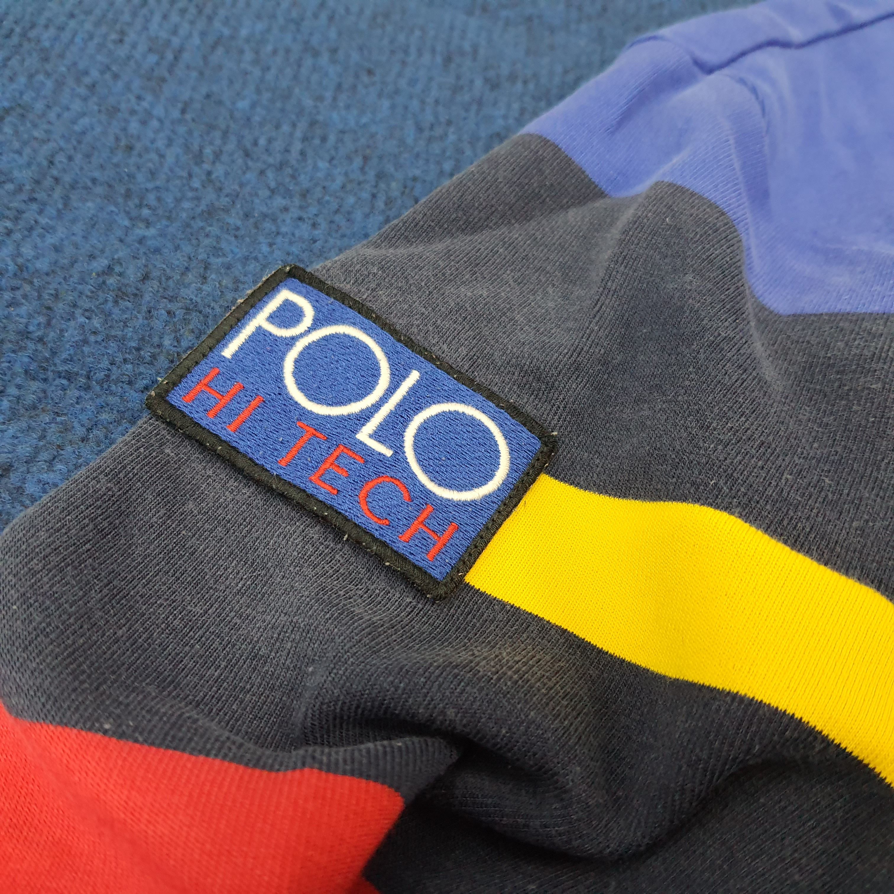 Polo Ralph Lauren Polo by Ralph Lauren Hi Tech Full Zip Retro Sweater C269N3 Size US XL / EU 56 / 4 - 4 Thumbnail
