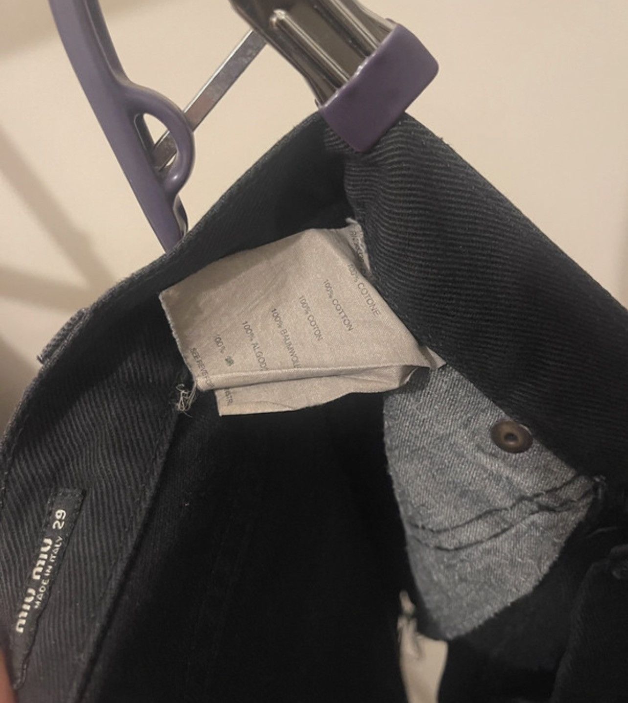Miu Miu Miu miu short vintage Size 29" - 6 Thumbnail