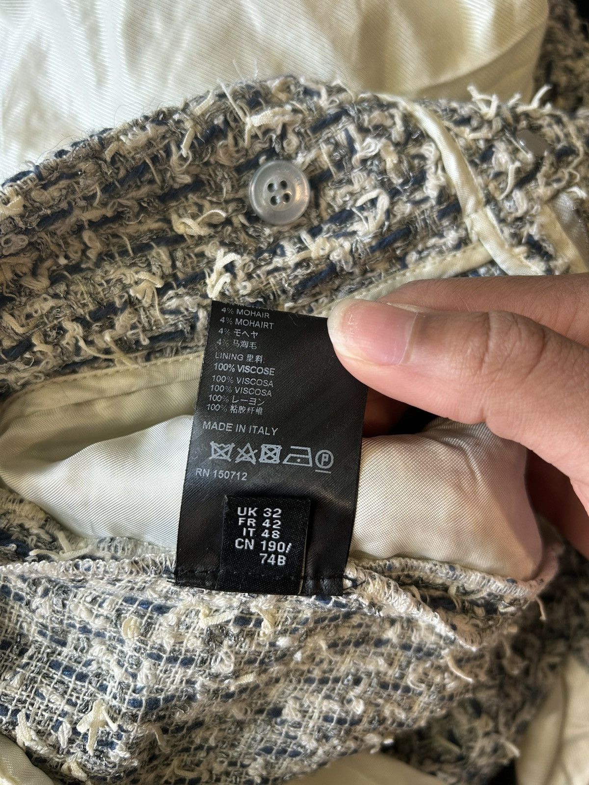 Amiri Amiri tweed 2 piece set Size US M / EU 48-50 / 2 - 19 Thumbnail