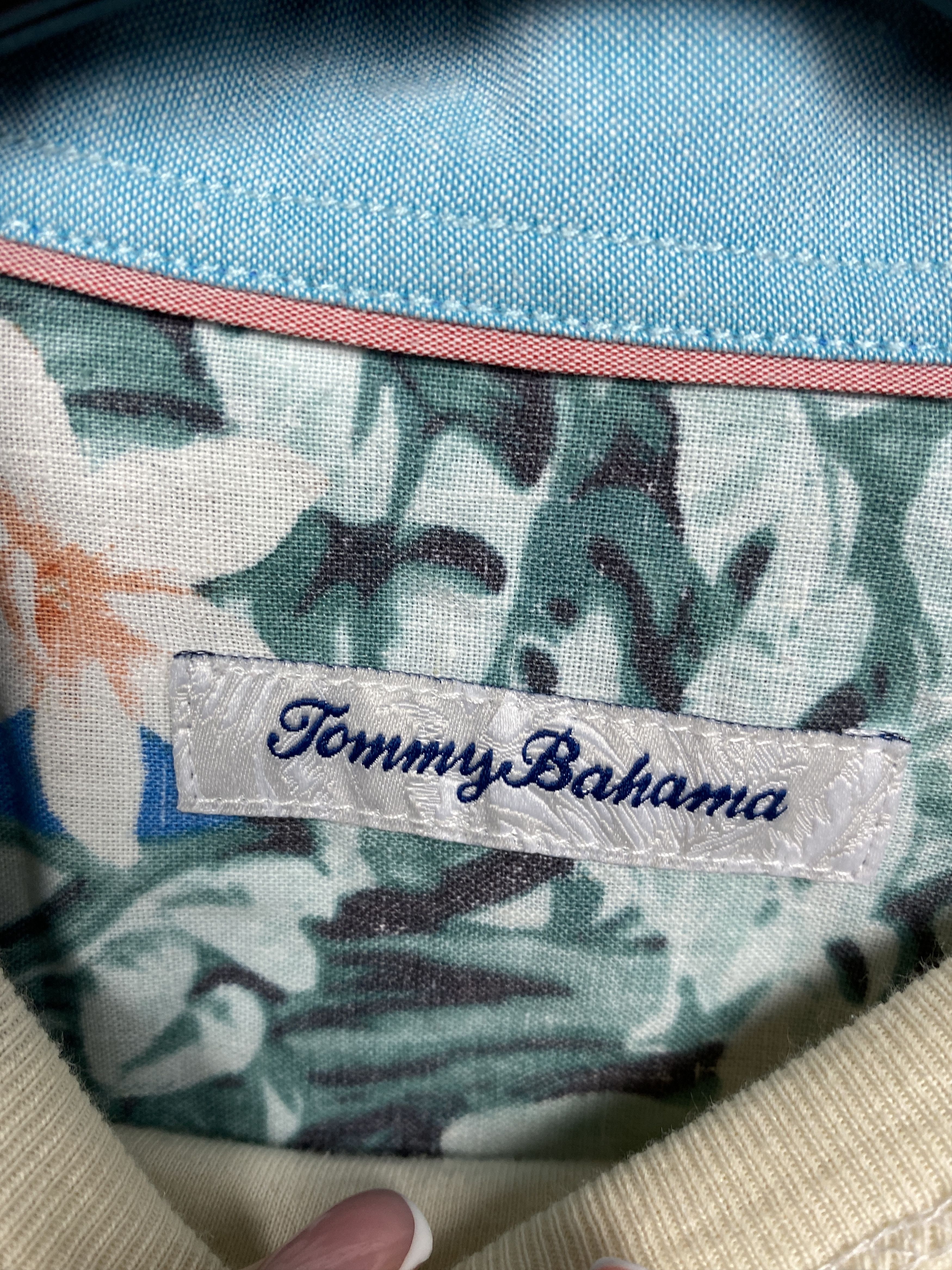 Tommy Bahama Tommy Bahama Vintage Hawaiian LINEN Long Sleeve Shirt Size US XL / EU 56 / 4 - 3 Thumbnail