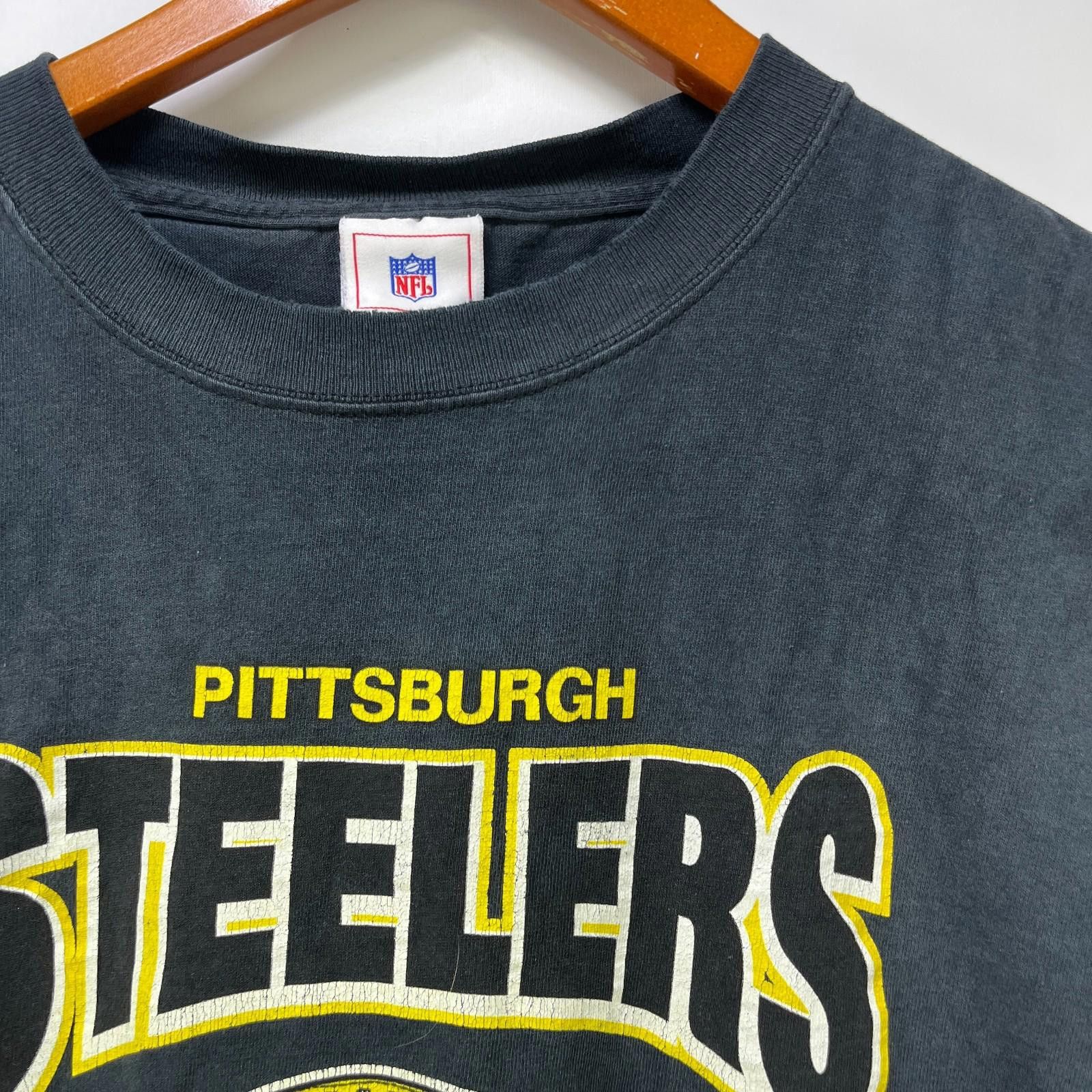 Other Vintage Pittsburgh Steelers Sun Faded T Shirt XL Size ONE SIZE - 3 Thumbnail