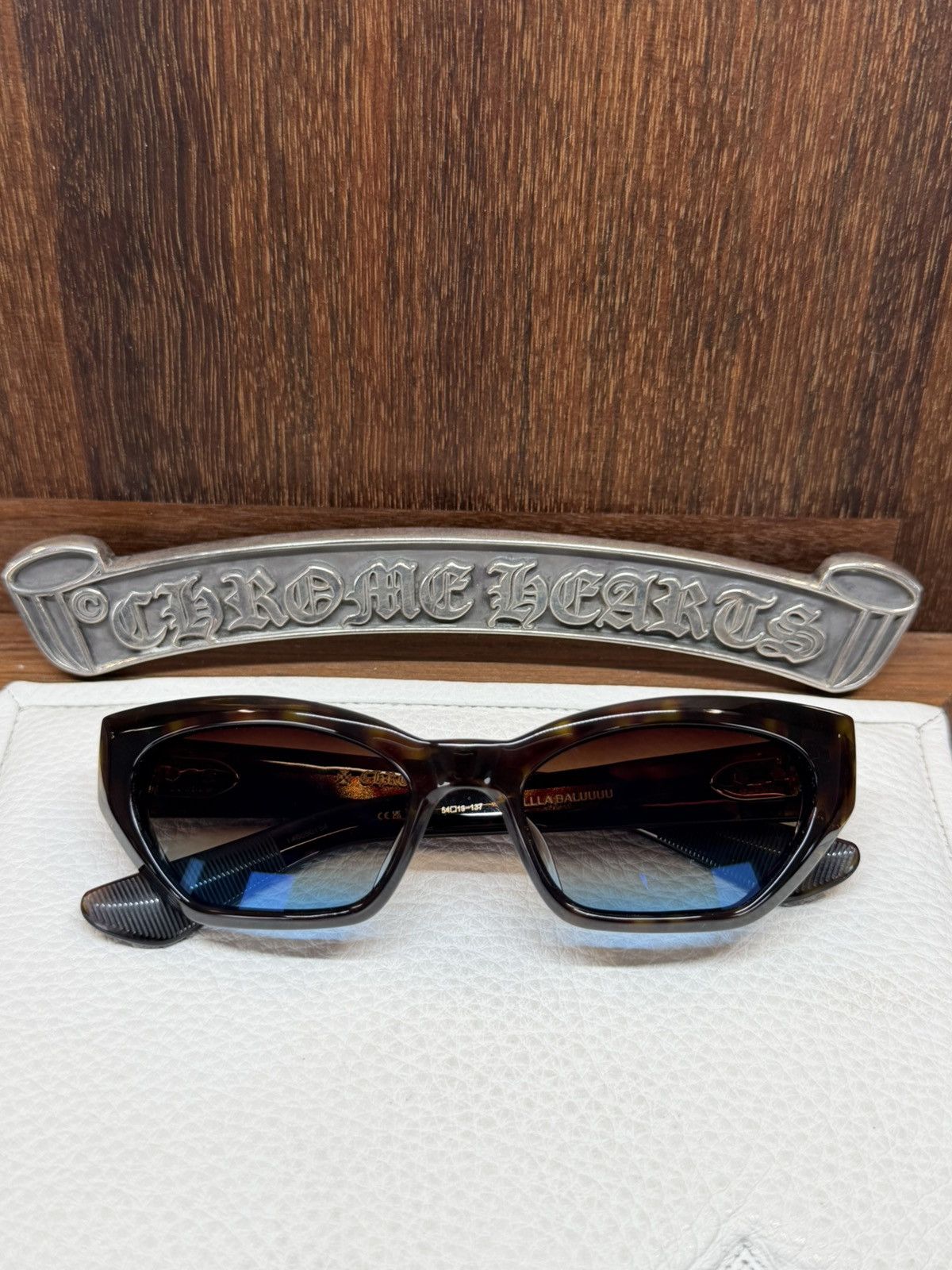 Chrome Hearts Chrome Hearts HALLLA BALUUUU Sunglasses Size ONE SIZE - 5 Thumbnail