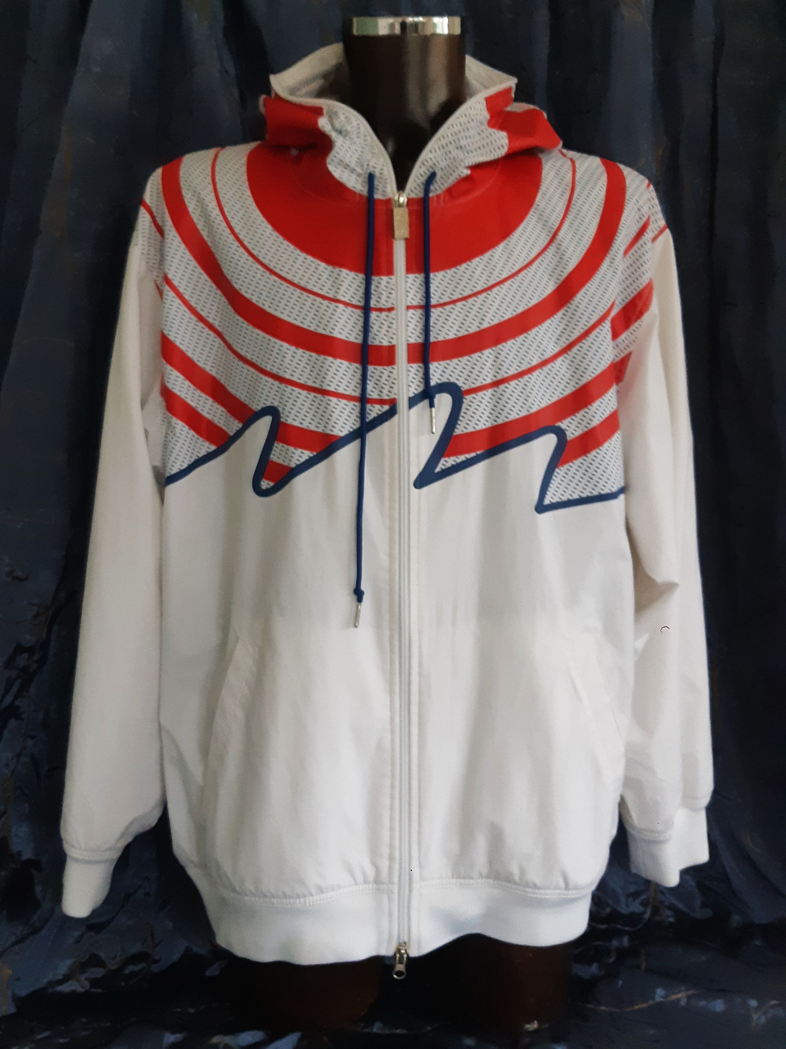 Nike Nike Air Jordan 5 AF-1 Fusion Windbreaker Full Ziper Size US XL / EU 56 / 4 - 3 Thumbnail