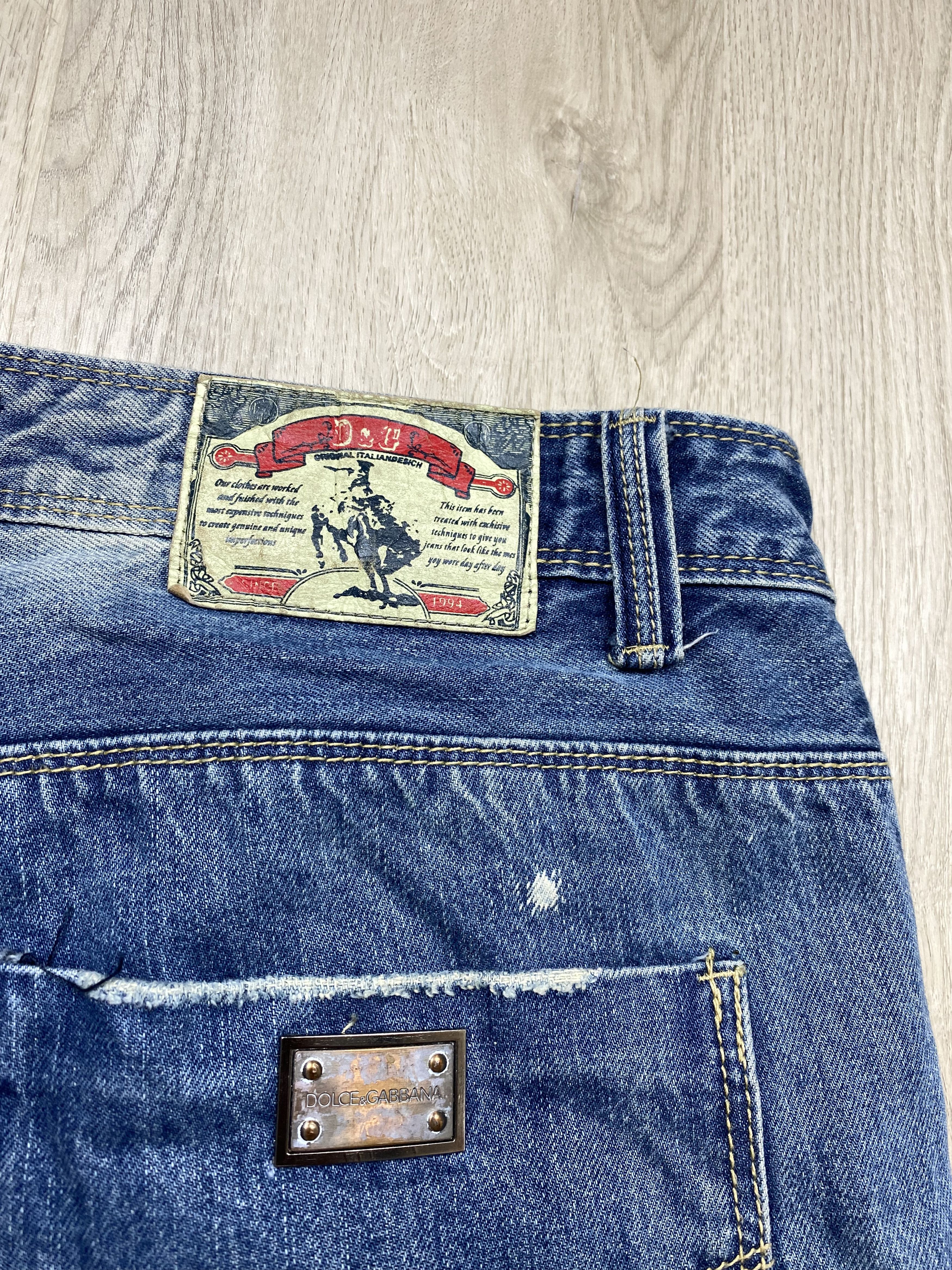 Dolce & Gabbana Dolce & Gabbana Mens Denim Pants Jeans Y2K Size US 34 / EU 50 - 3 Thumbnail