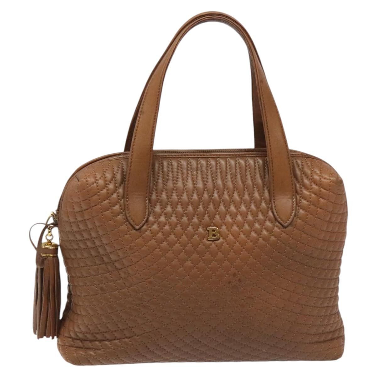 Bally Brown Leather Handbag (Pre-Owned) Size ONE SIZE - 1 Thumbnail