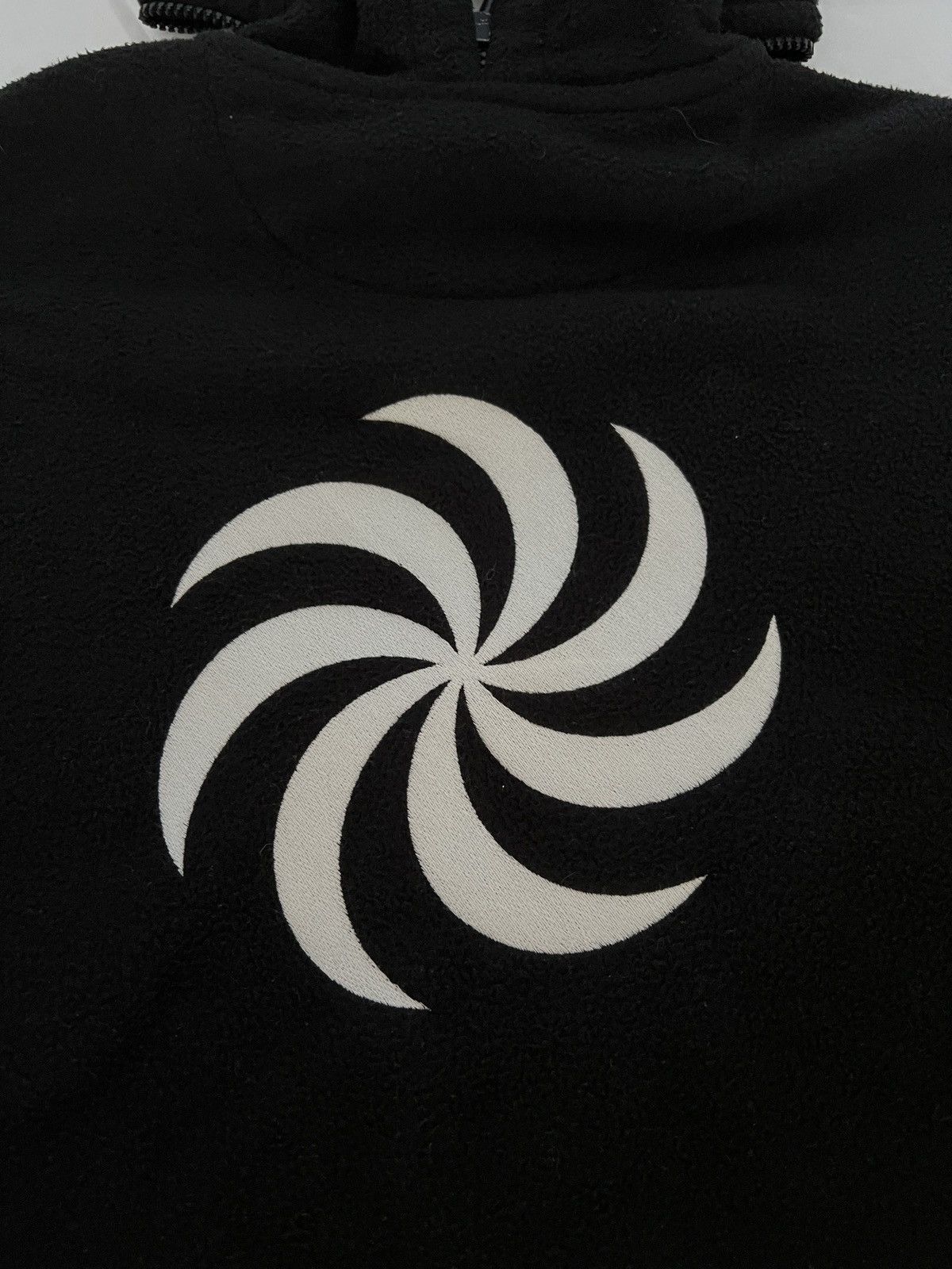 Vetements *RARE* Vetements SS19 Black Gimp Mask Bullet Fleece Hoodie Size US XS / EU 42 / 0 - 6 Thumbnail