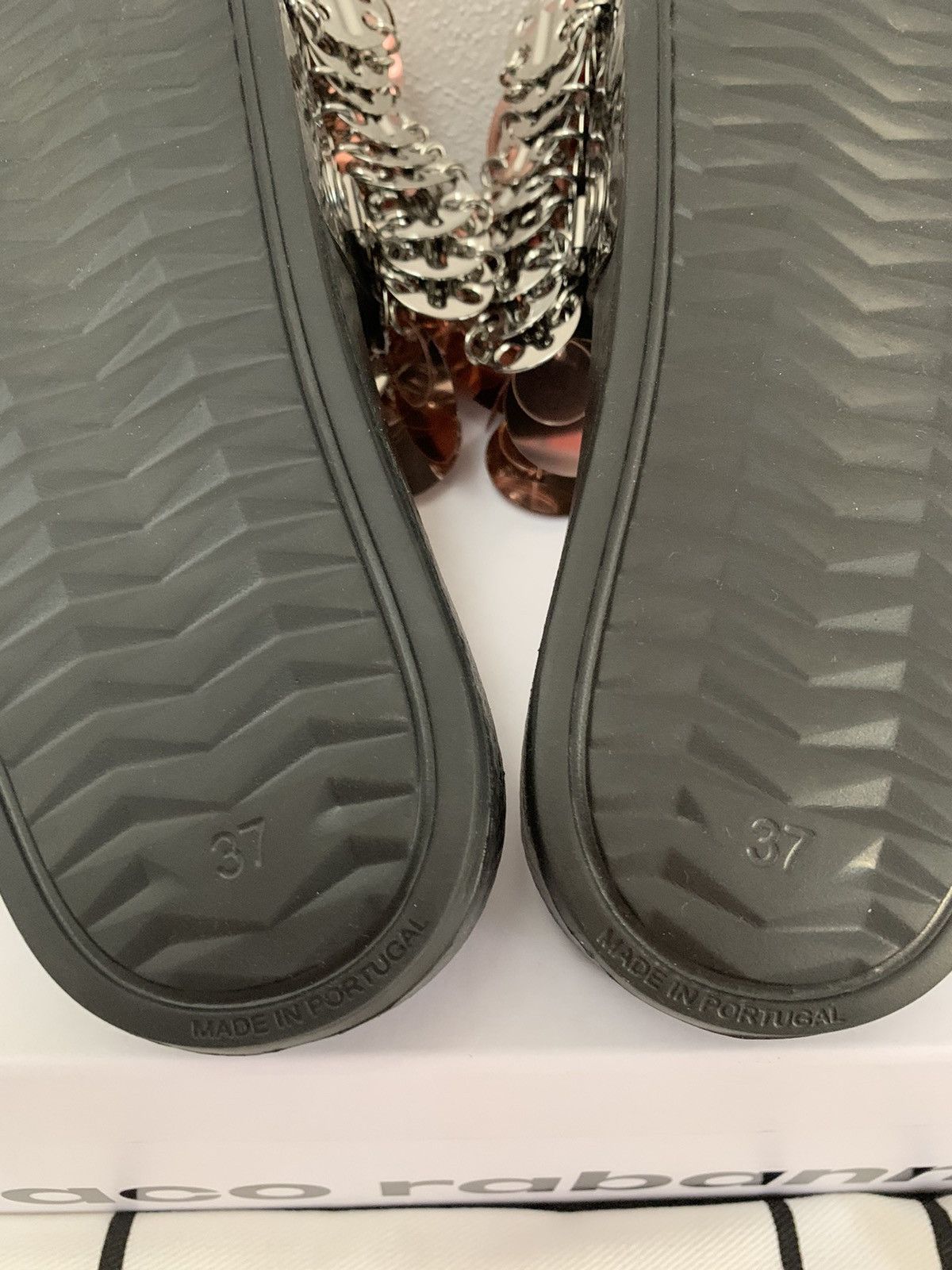 Paco Rabanne Paco Rabanne Sparkle Sandals Size US 9 / IT 39 - 10 Thumbnail