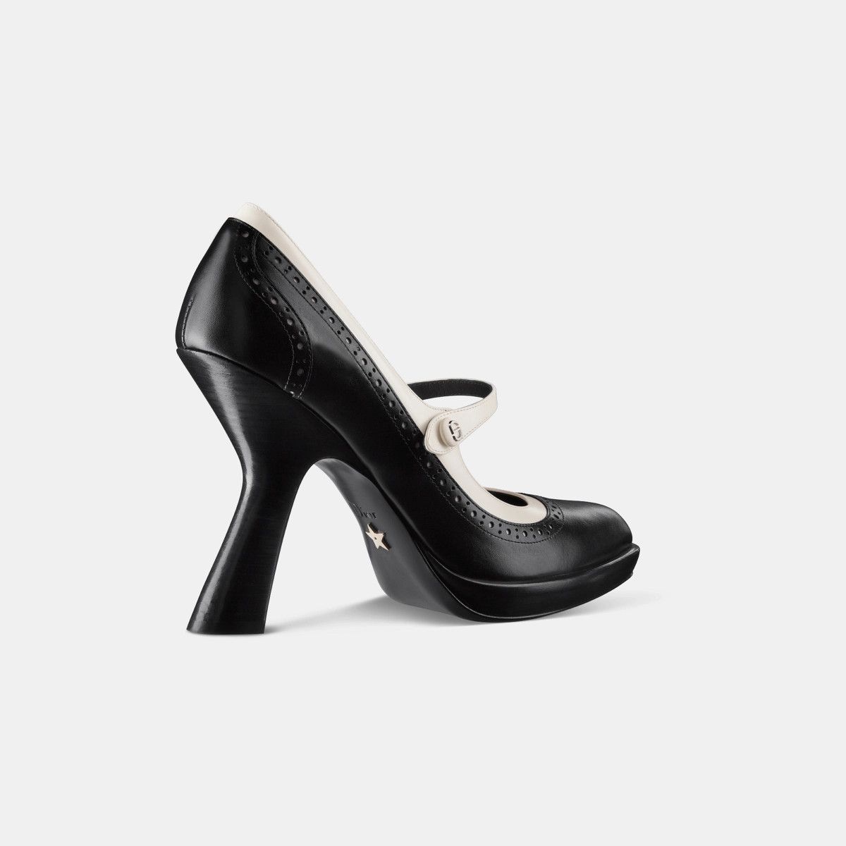 Dior o1bcso1str1224 Pump in Black & White Size US 10 / IT 40 - 3 Thumbnail