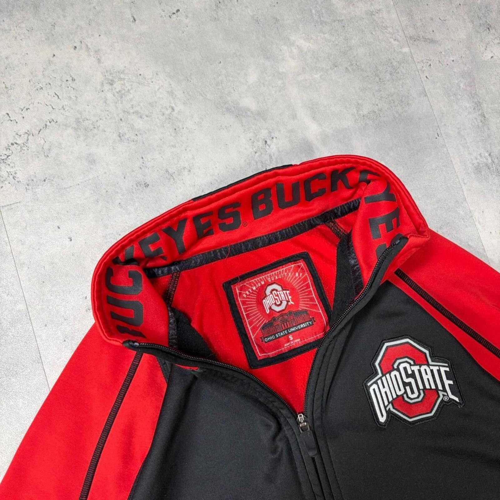 Other Y2K Black Ohio State Buckeyes Dri Fit Quarter Zip Sweater Size US S / EU 44-46 / 1 - 6 Thumbnail