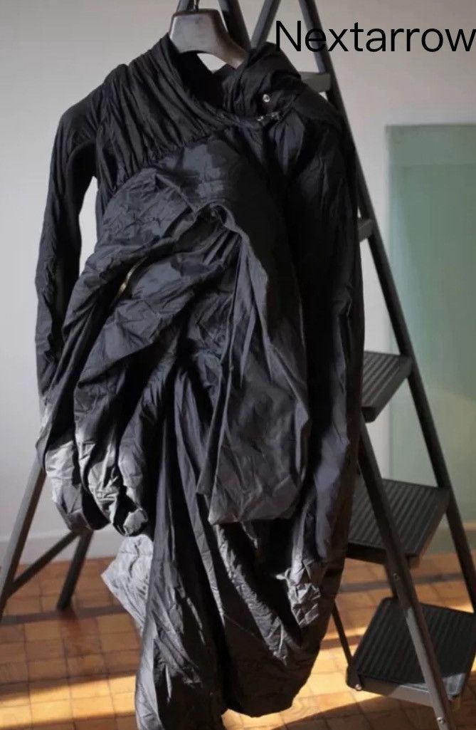 Rick Owens Rick Owens Irregular Cut Zipper Long Coat2412-Nextarrow Size US S / EU 44-46 / 1 - 2 Thumbnail