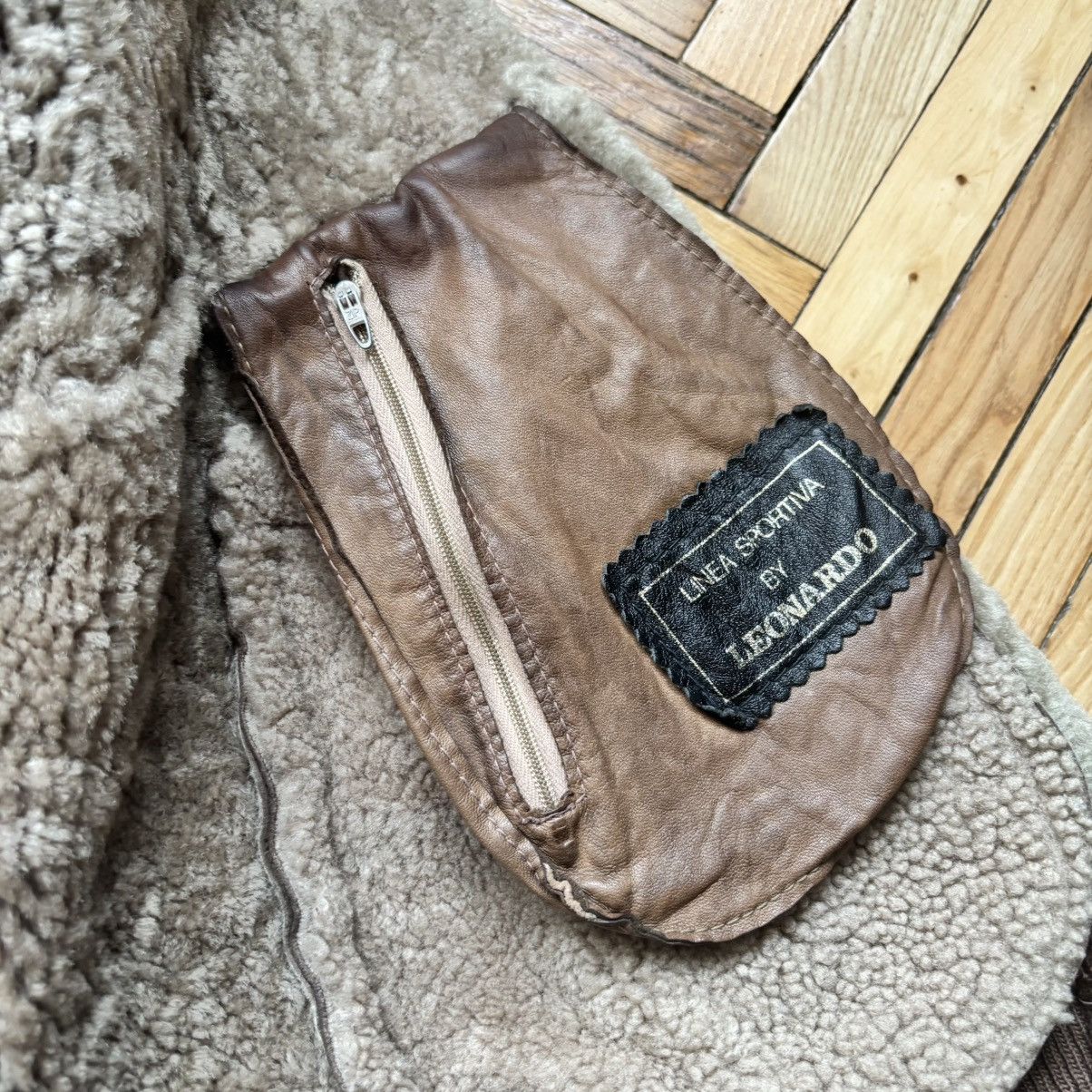 Vintage Last Drop‼️ Vintage 70’s Sheepskin Leather Jacket Size US L / EU 52-54 / 3 - 6 Thumbnail
