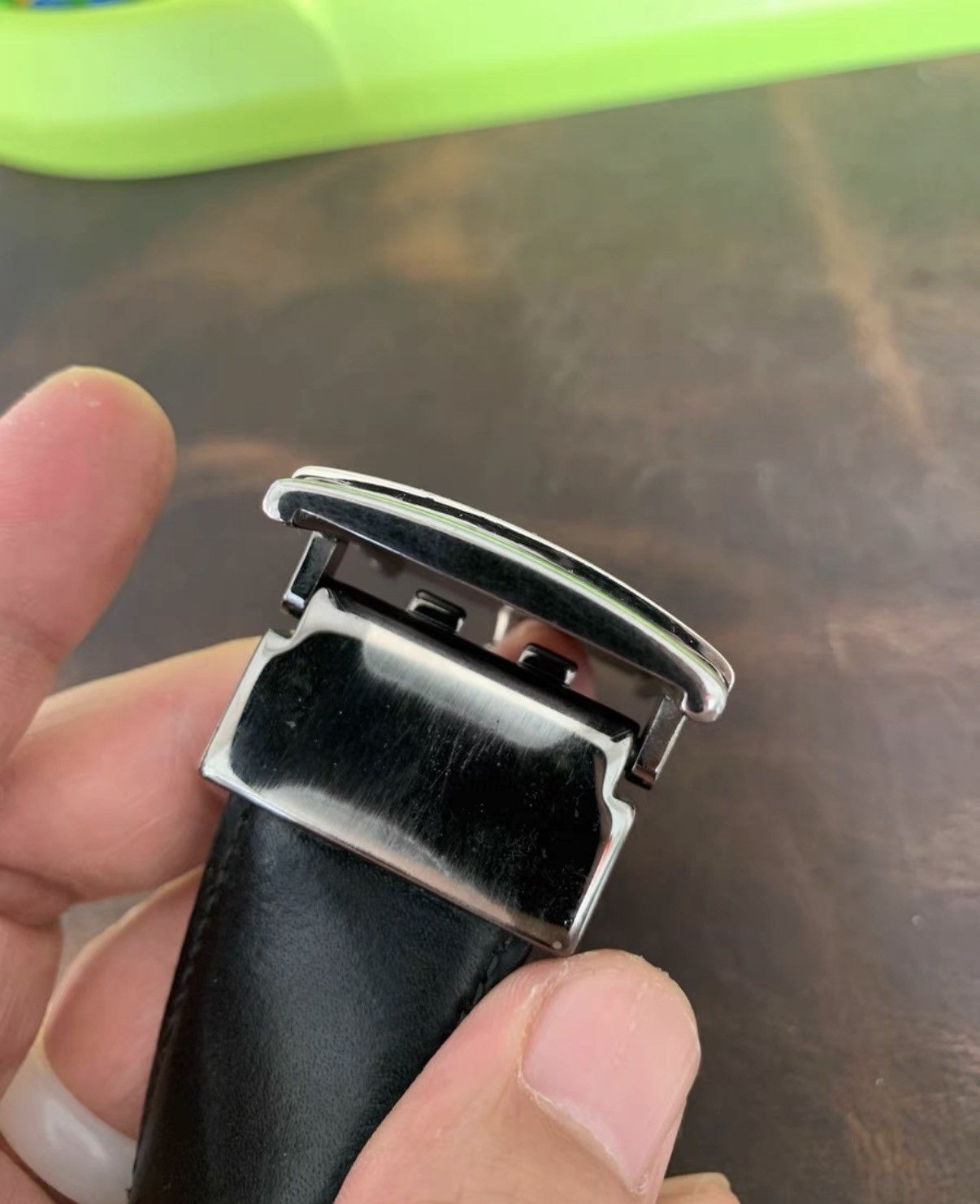 Montblanc Montblanc genuine leather belt. K16 Size ONE SIZE - 4 Thumbnail