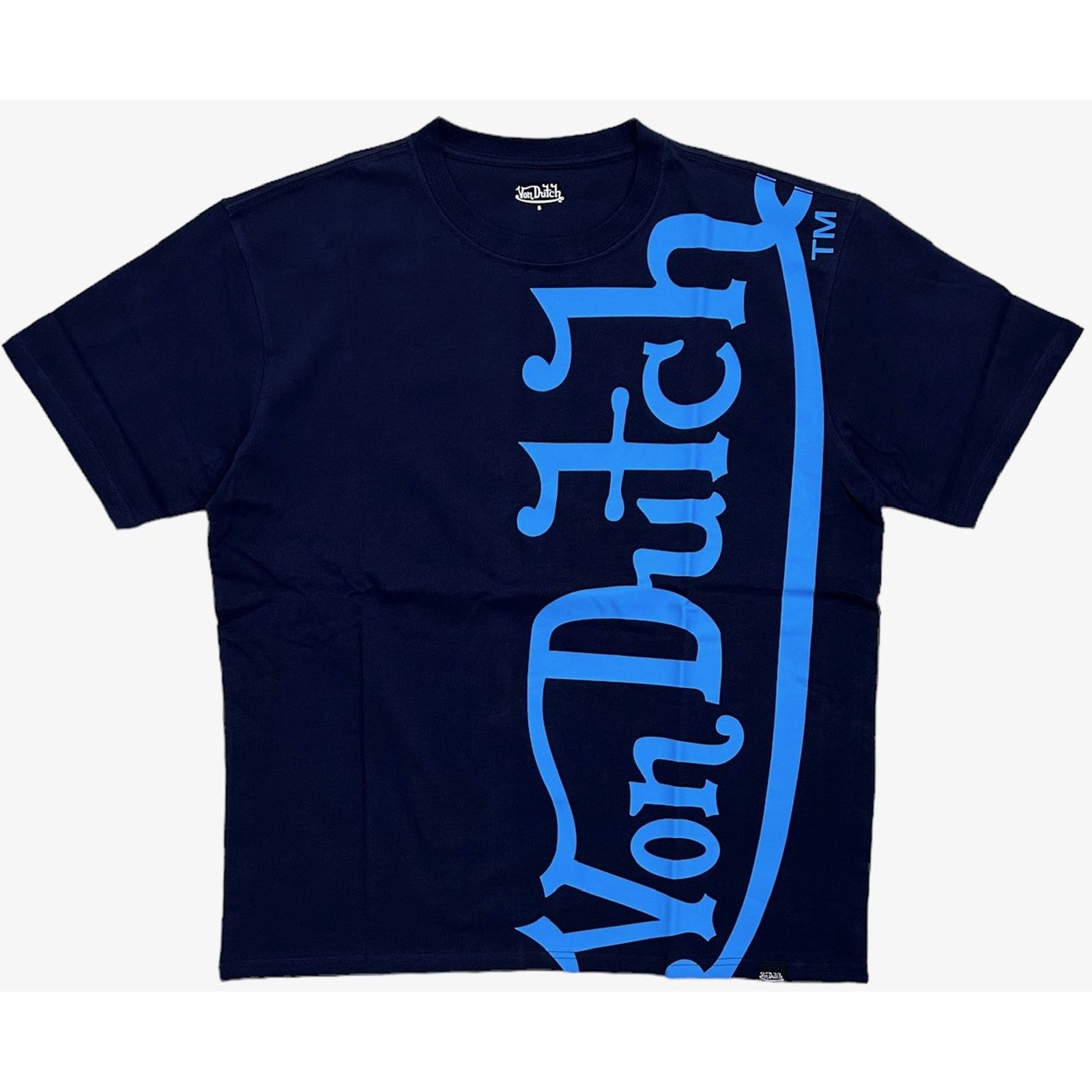 Von Dutch Von Dutch T-Shirt Vertical Logo Oversized Heavyweight Tee Size US S / EU 44-46 / 1 - 1 Thumbnail