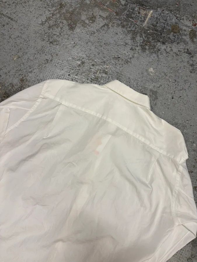 Comme des Garcons Comme des Garçons White Camo Cargo Irregular Shirt Size US M / EU 48-50 / 2 - 5 Thumbnail