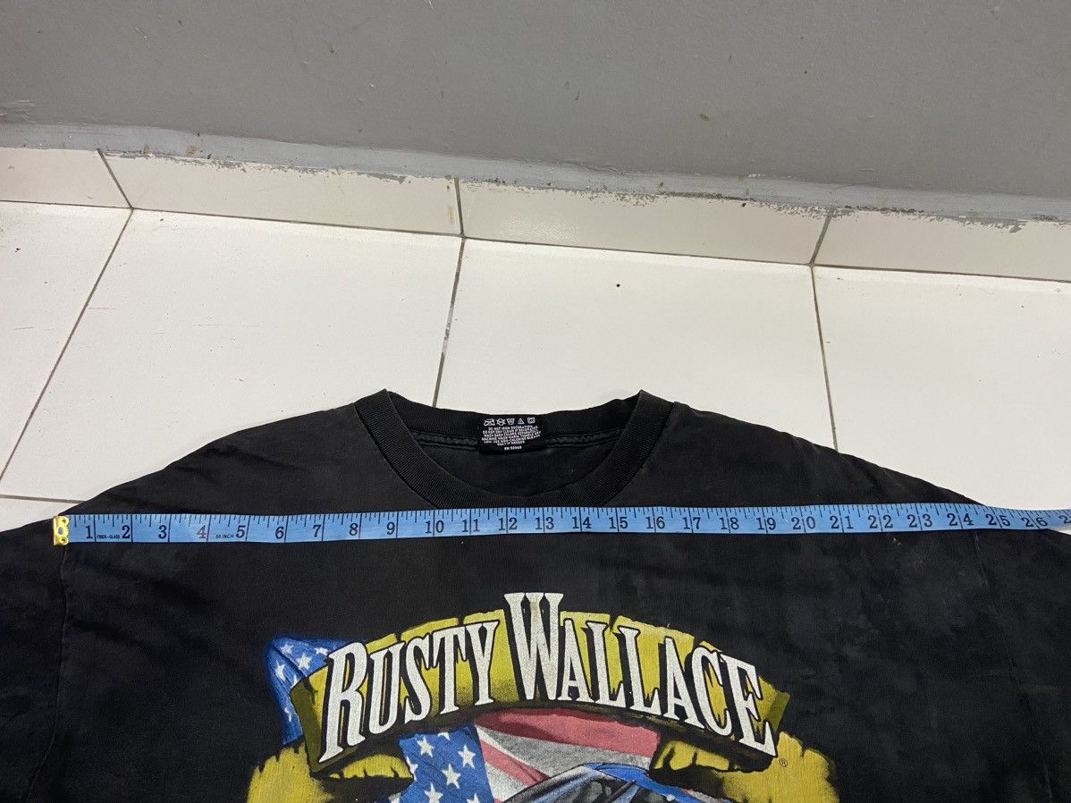 Chase Authentics VINTAGE RUSTY WALLACE HARLEY DAVIDSON 00’s NASCAR TEE SHIRT Size US XL / EU 56 / 4 - 16 Thumbnail