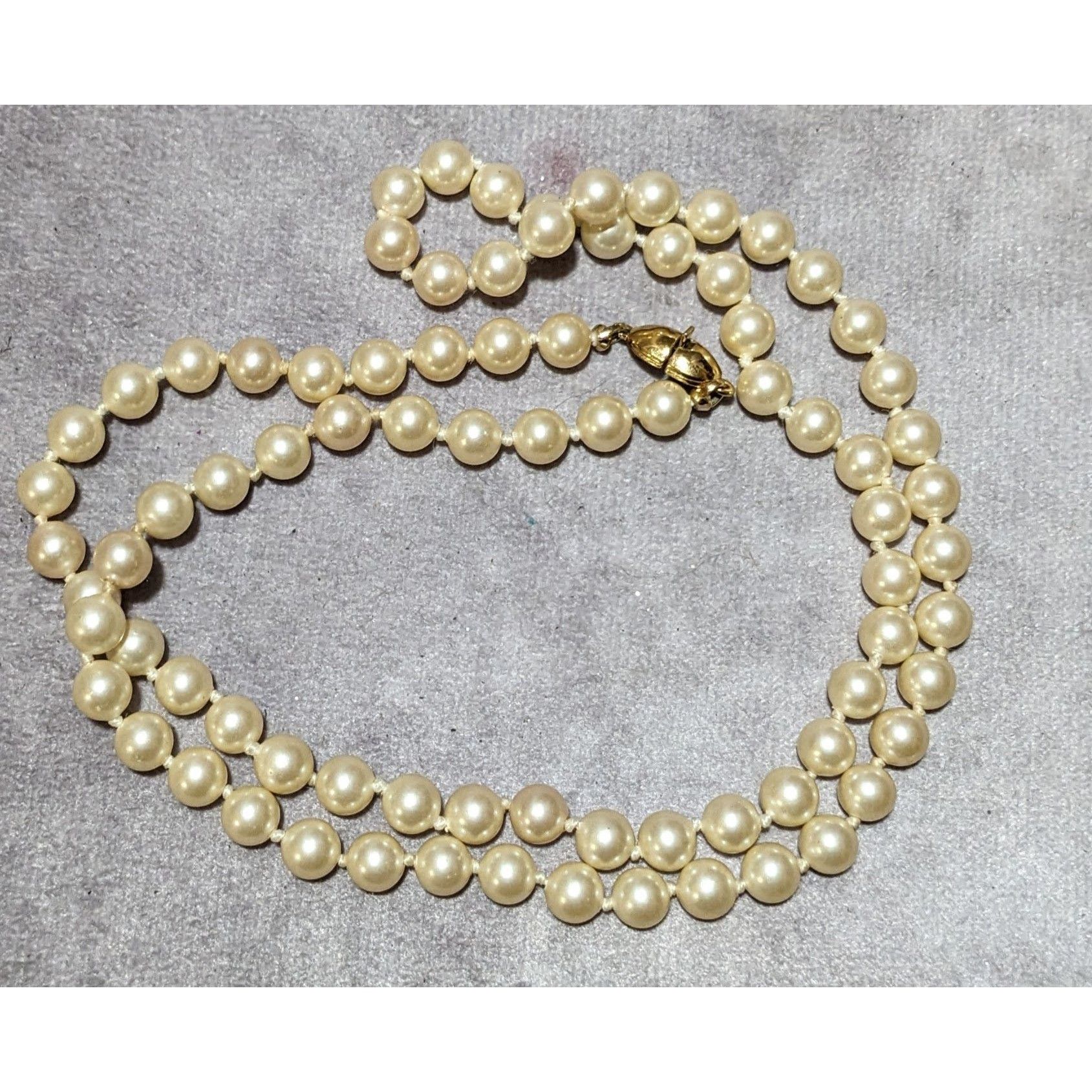 Monet Vintage Glam Monet Beaded Faux Pearl Necklace Size ONE SIZE - 13 Thumbnail