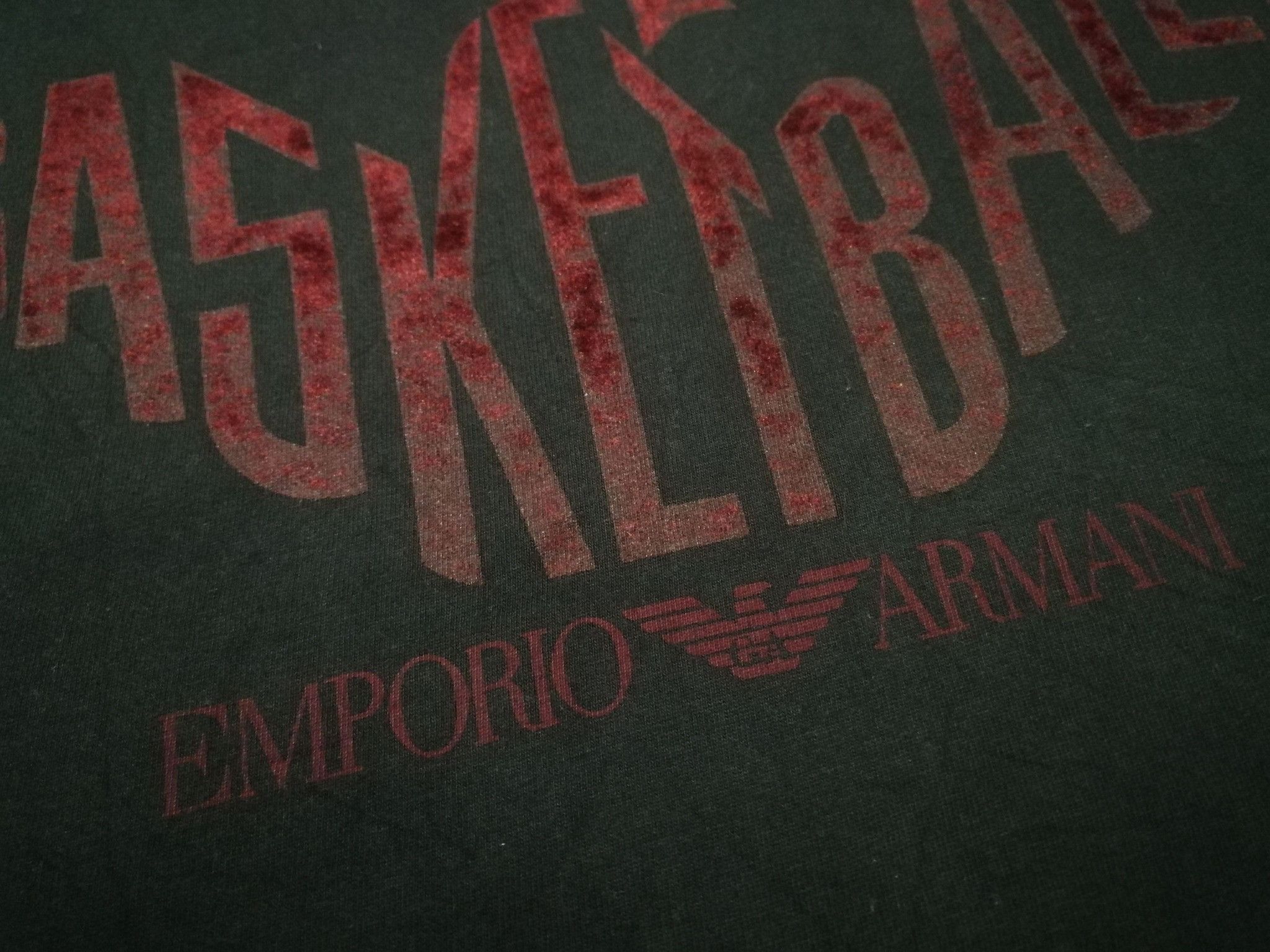 Emporio Armani × Vintage EMPORIO ARMANI baseball tee Y2K L 2035 Size US L / EU 52-54 / 3 - 7 Thumbnail