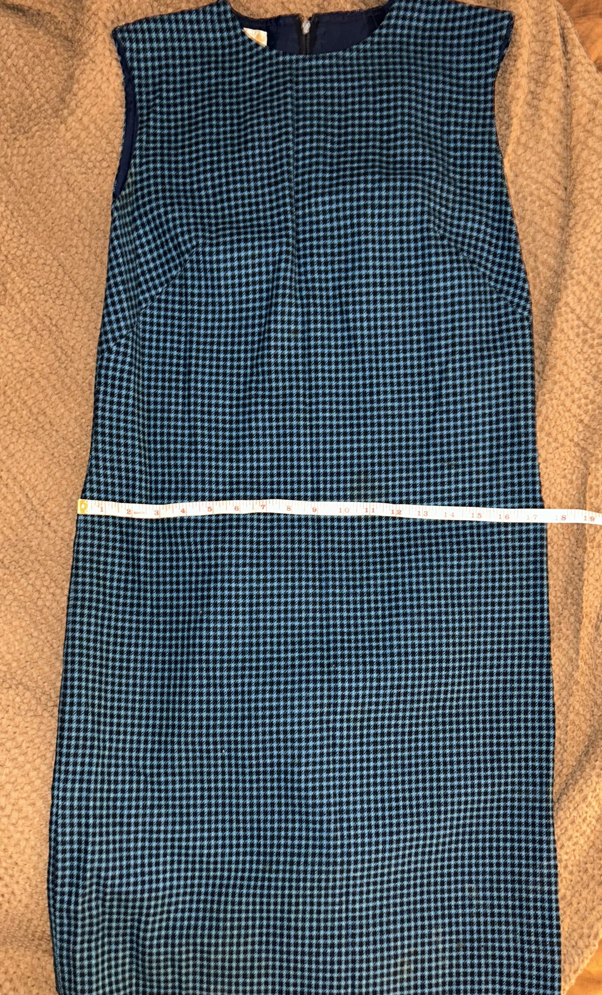 Pendleton VTG Pendleton sleeveless 100% Wool Plaid Shift dress Size M / US 6-8 / IT 42-44 - 9 Thumbnail