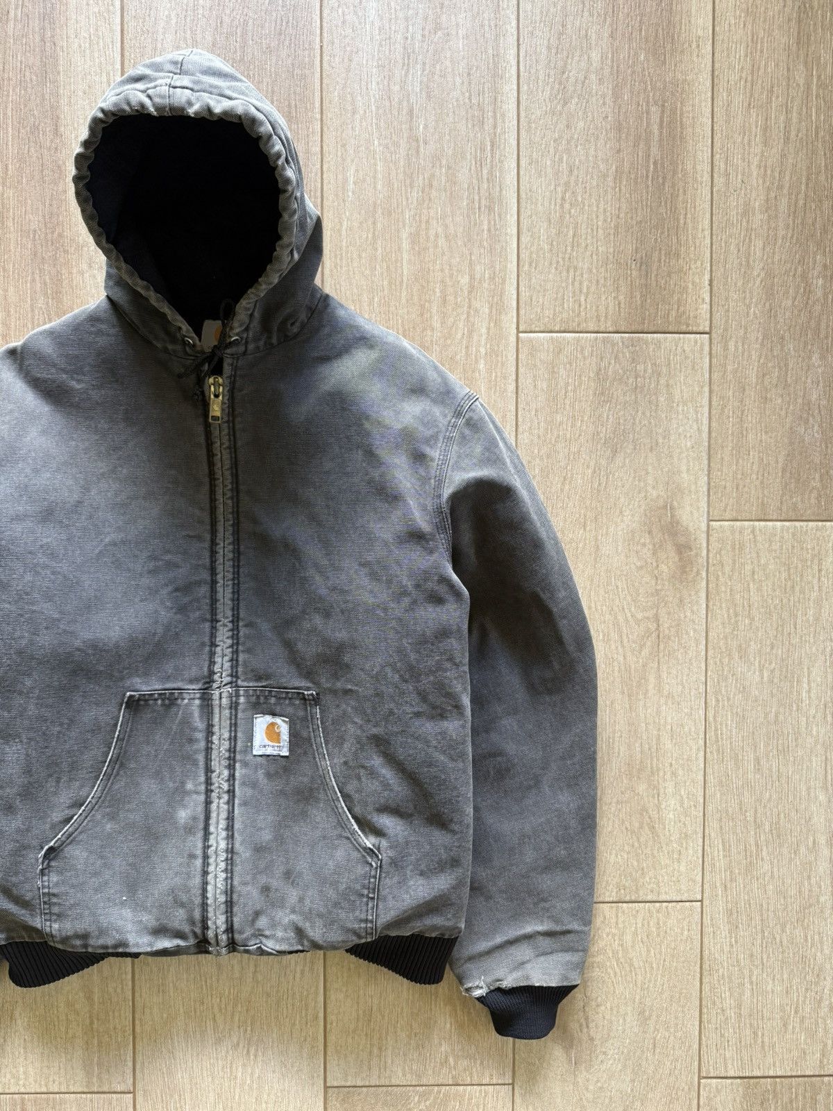 Carhartt Fade J06 BLK Carhartt Jacket Size US L / EU 52-54 / 3 - 5 Thumbnail
