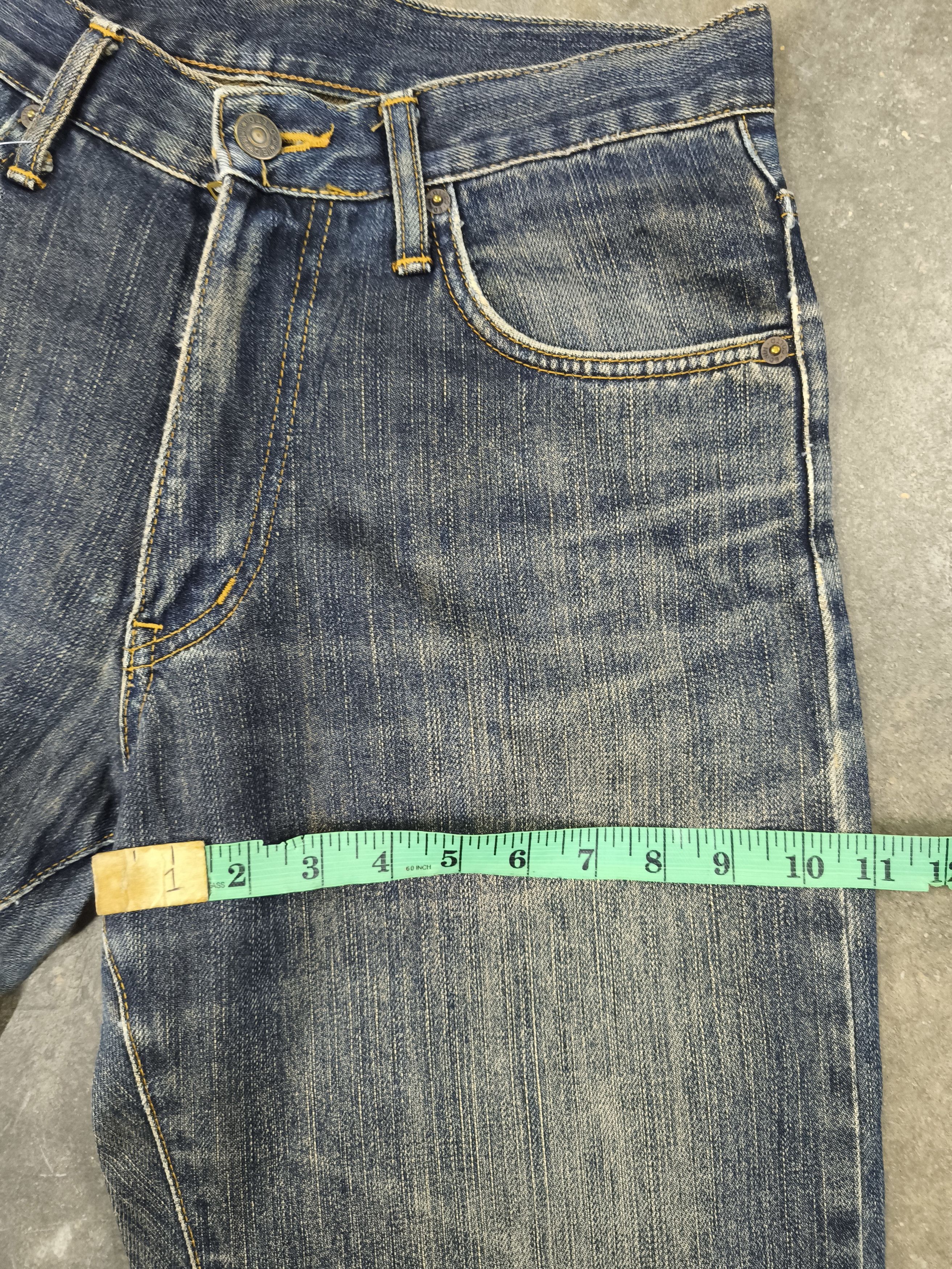 Beauty Beast Flare🔥🔥🔥 Vintage Edwin Jeans distressed if six was nine Size US 30 / EU 46 - 14 Thumbnail