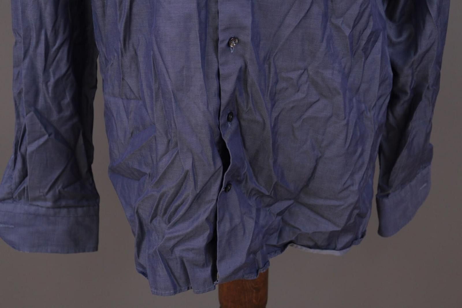 Eton Eton Contemporary Blue Signature Dress Shirt Size 46 / 18 Size US M / EU 48-50 / 2 - 3 Thumbnail