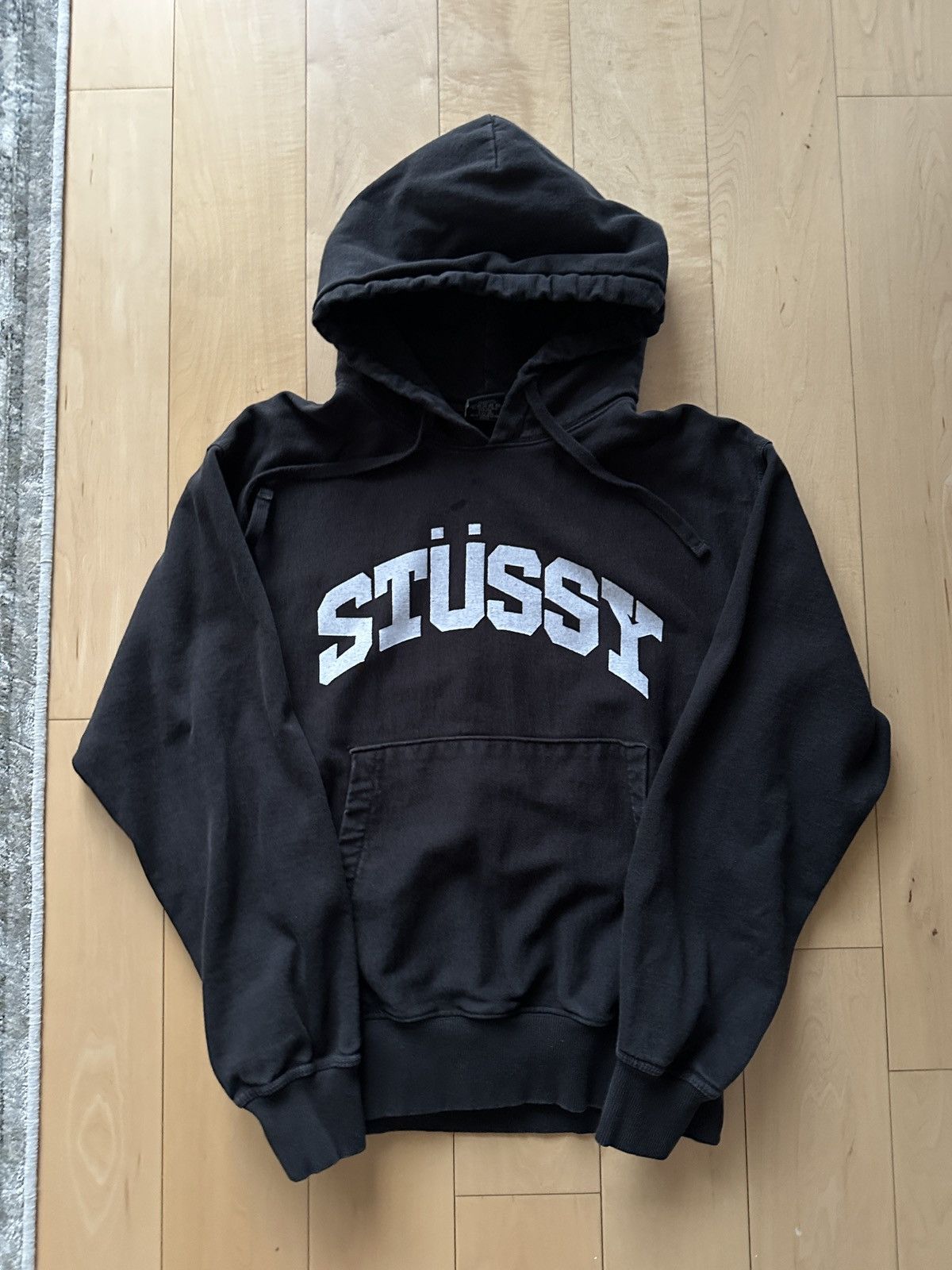Stussy Stussy college logo hoodie | Grailed