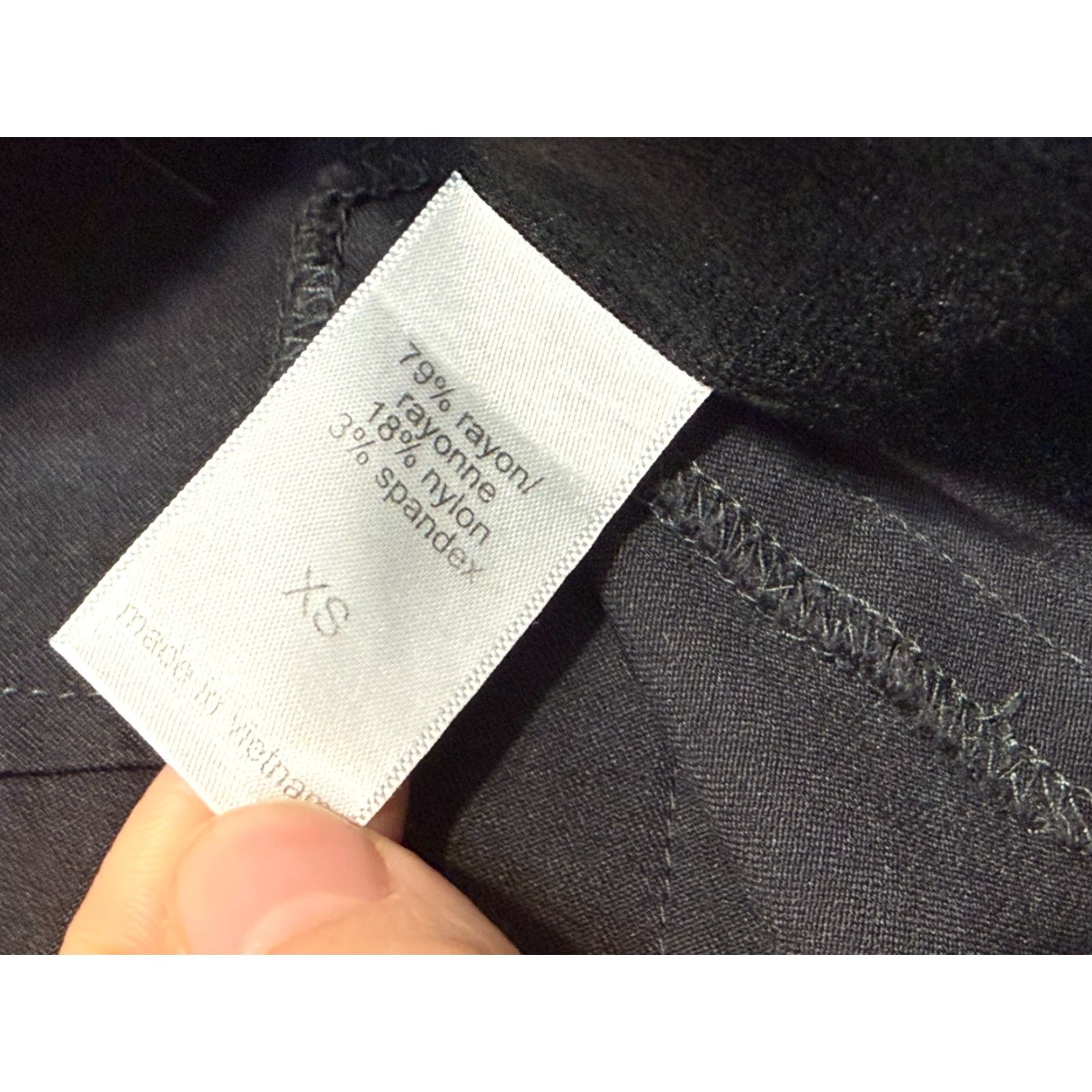 Vintage Maurices Pants Women's XS Gray Straight Leg Pull On Mid Rise Pants Size 26" / US 2 / IT 38 - 5 Thumbnail