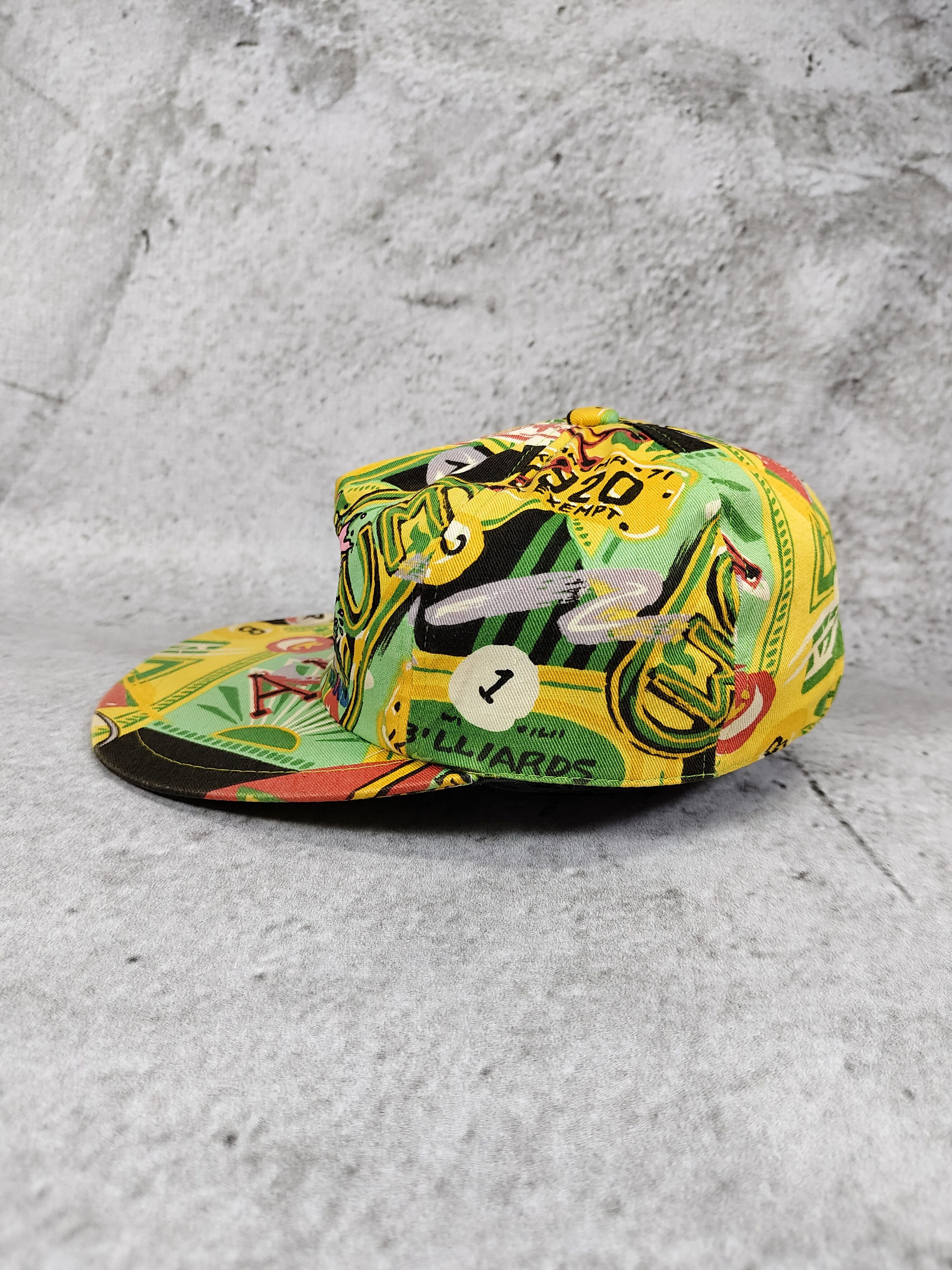 Band Tees 90s Funky Horror Band🔥Archive AOP Graffiti Abstract Y2K Cap Size ONE SIZE - 5 Thumbnail