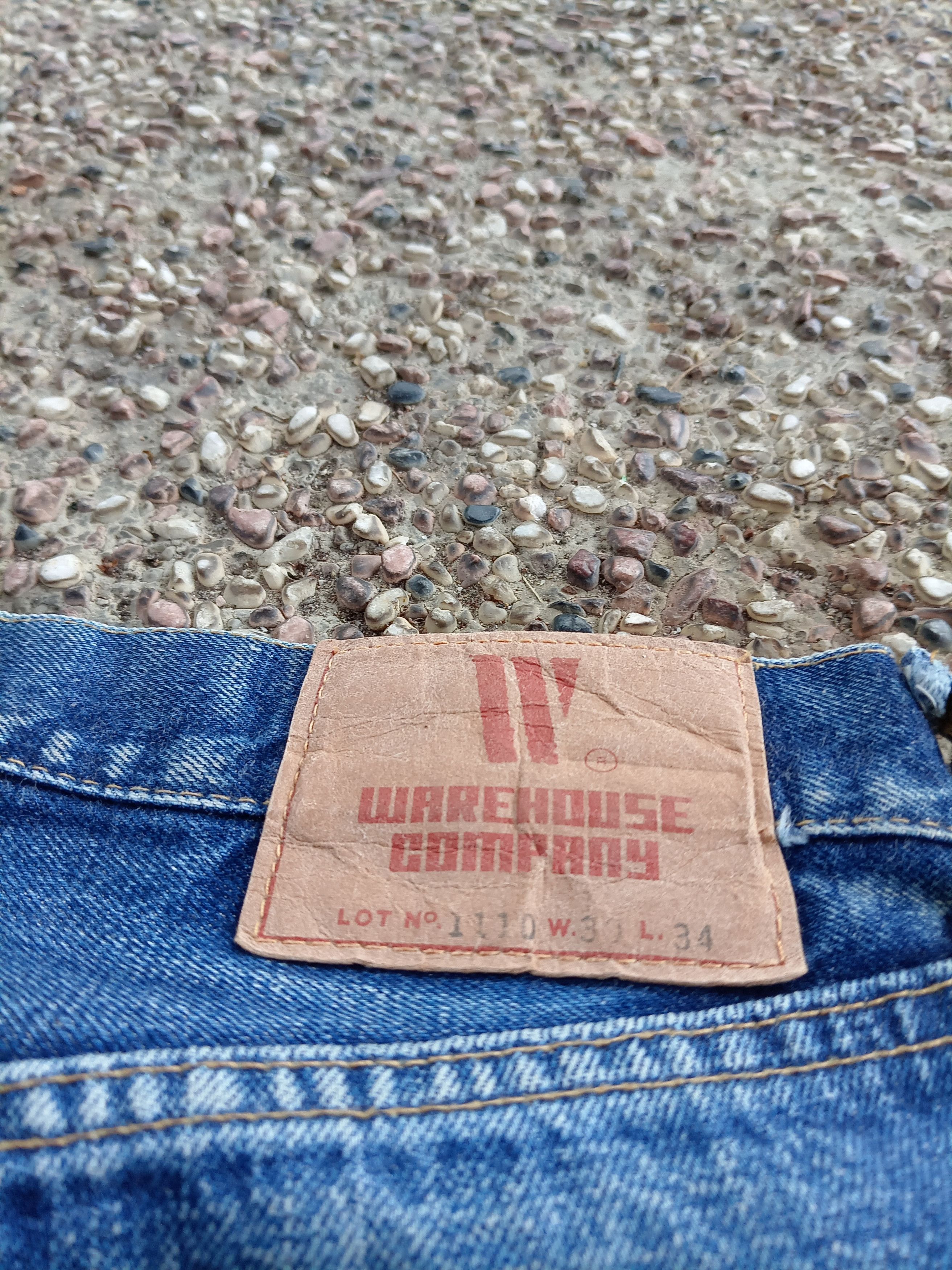 Japanese Brand × Warehouse Vintage Warehouse Selvedge Distressed Denim Jeans Size US 29 - 9 Thumbnail