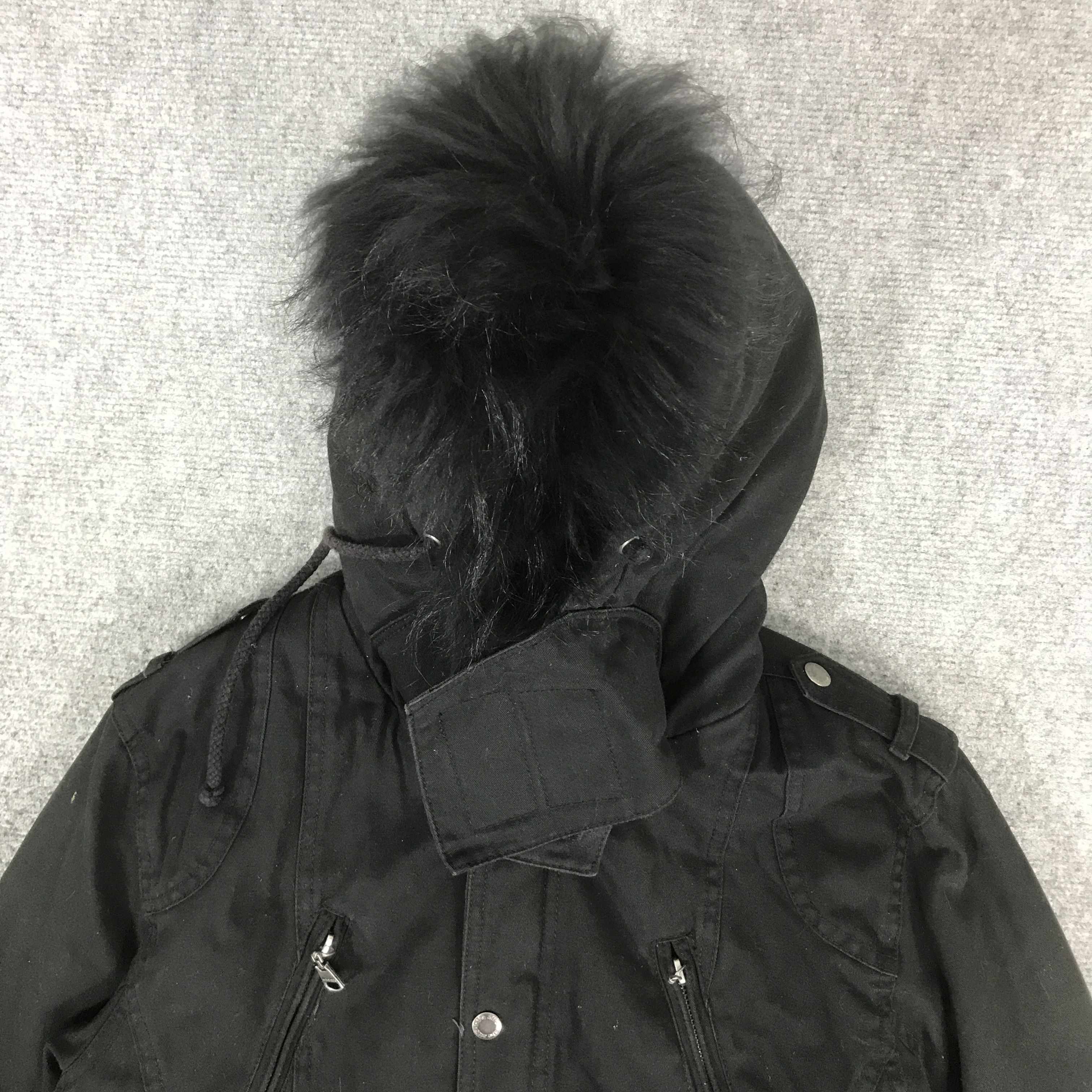 In The Attic IN THE ATTIC JAPAN FAUX FUR HOODIES JACKET K75B18 Size US M / EU 48-50 / 2 - 2 Thumbnail