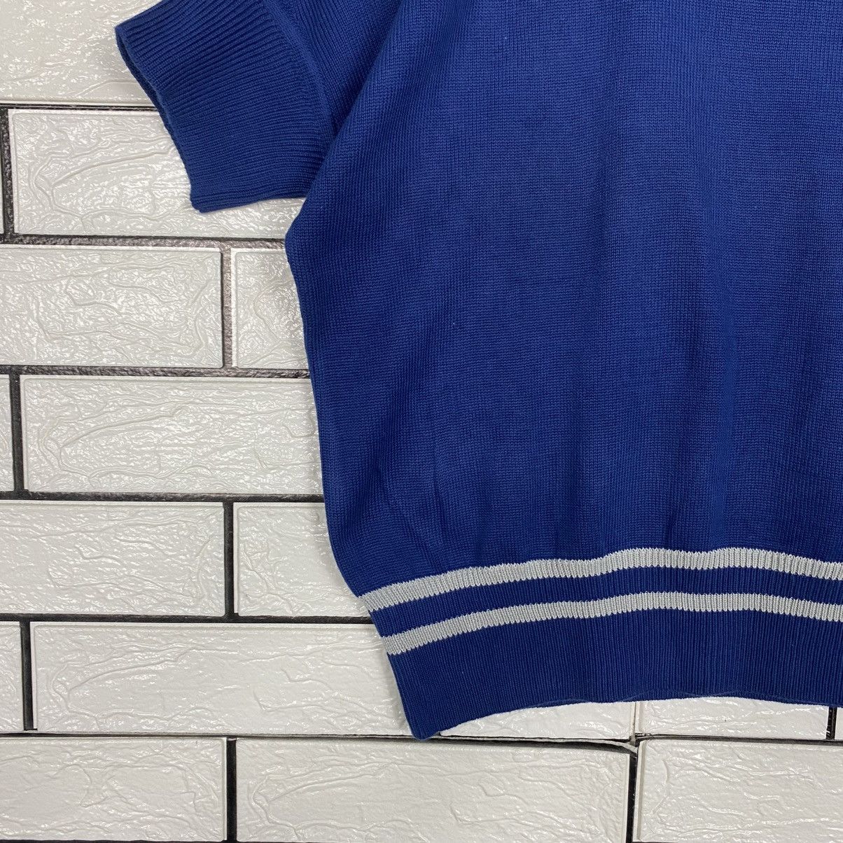 Japanese Brand 📌Vintage Cropped Knit Sweatshirt Paul Stuart Issey Miyake Size US M / EU 48-50 / 2 - 5 Thumbnail