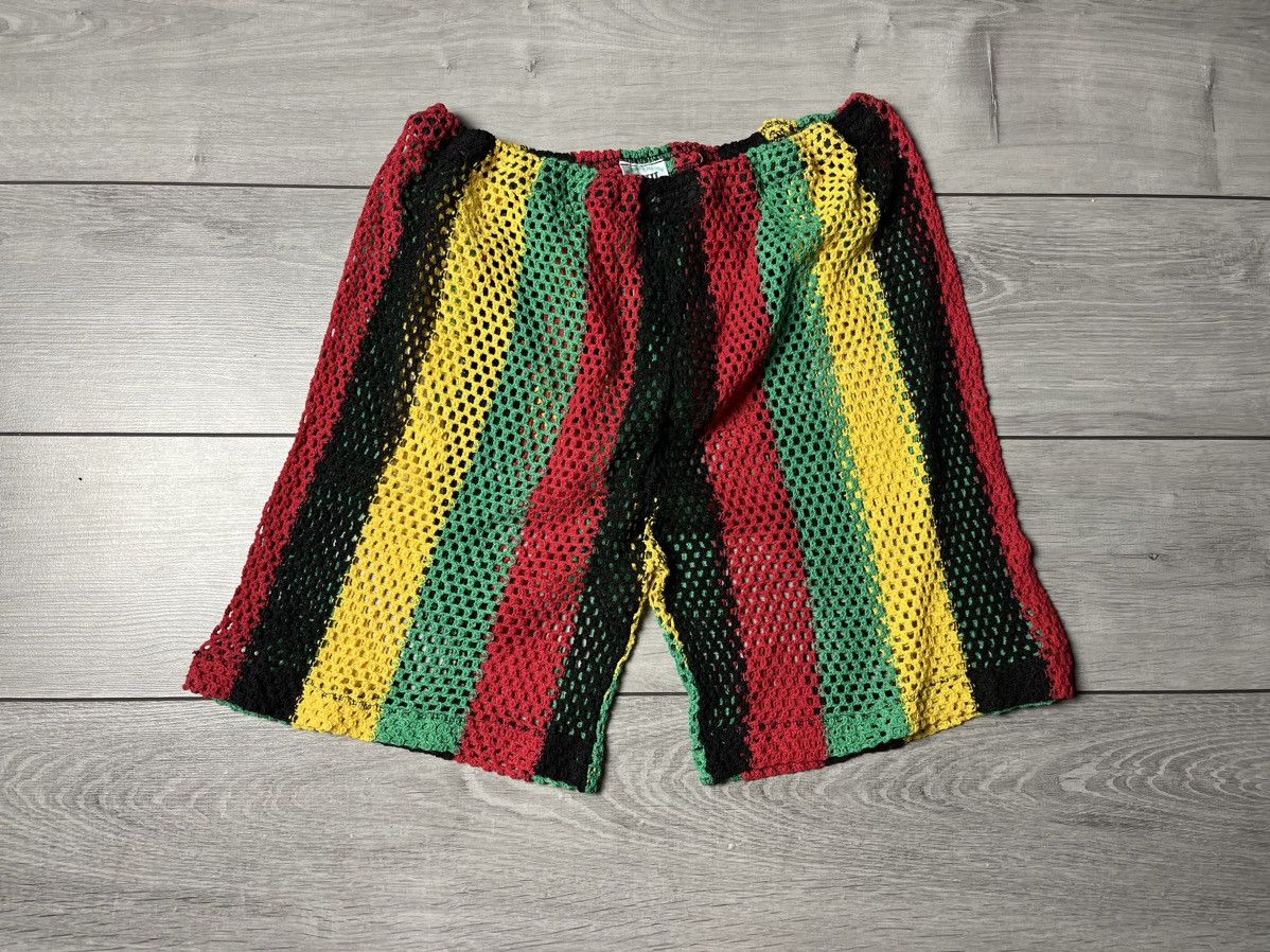 Band Tees Vintage Shorts Bob Marley rastaman y2k size Medium Size US 32 / EU 48 - 1 Thumbnail